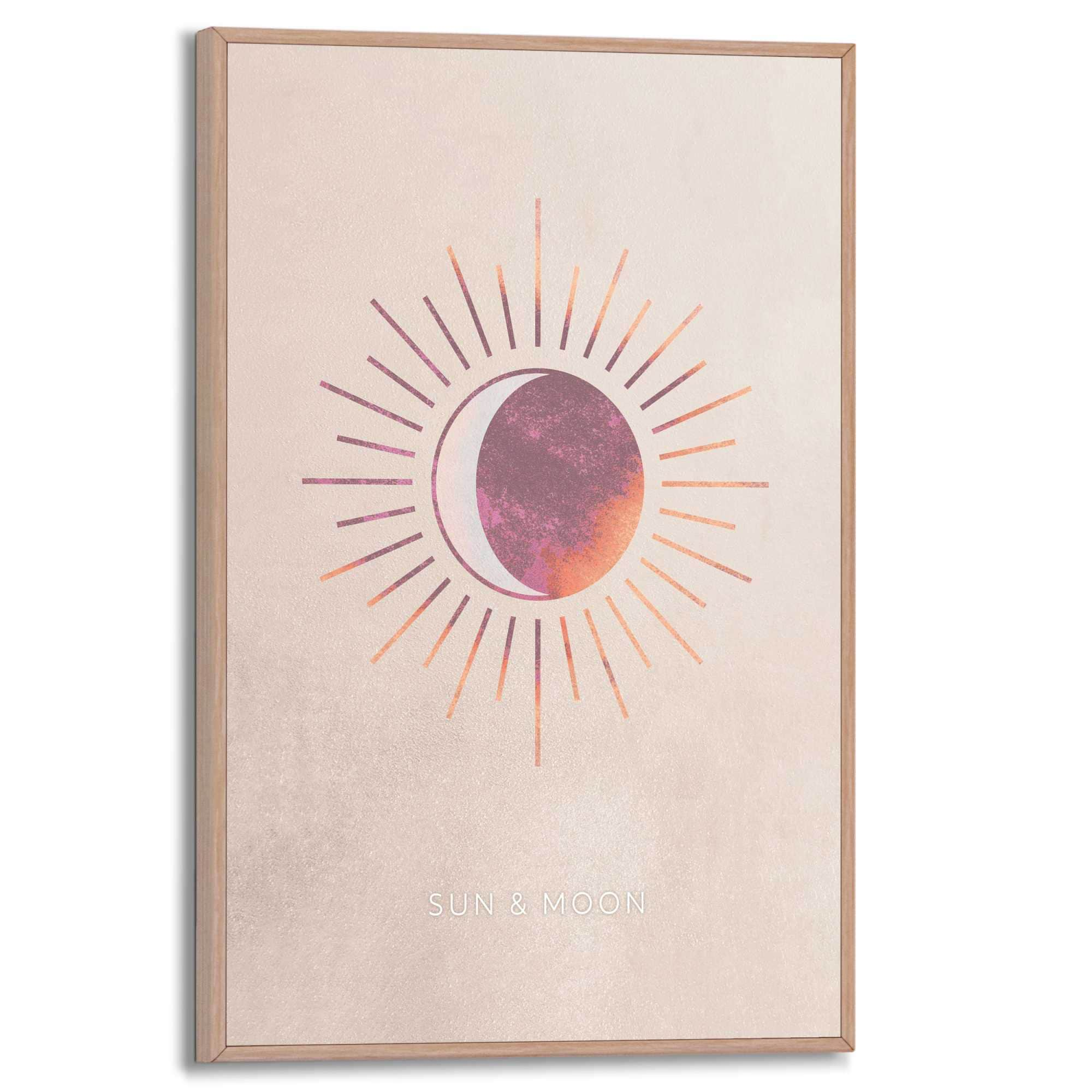 Reinders! Wandbild »Sun & BAUR | Moon«