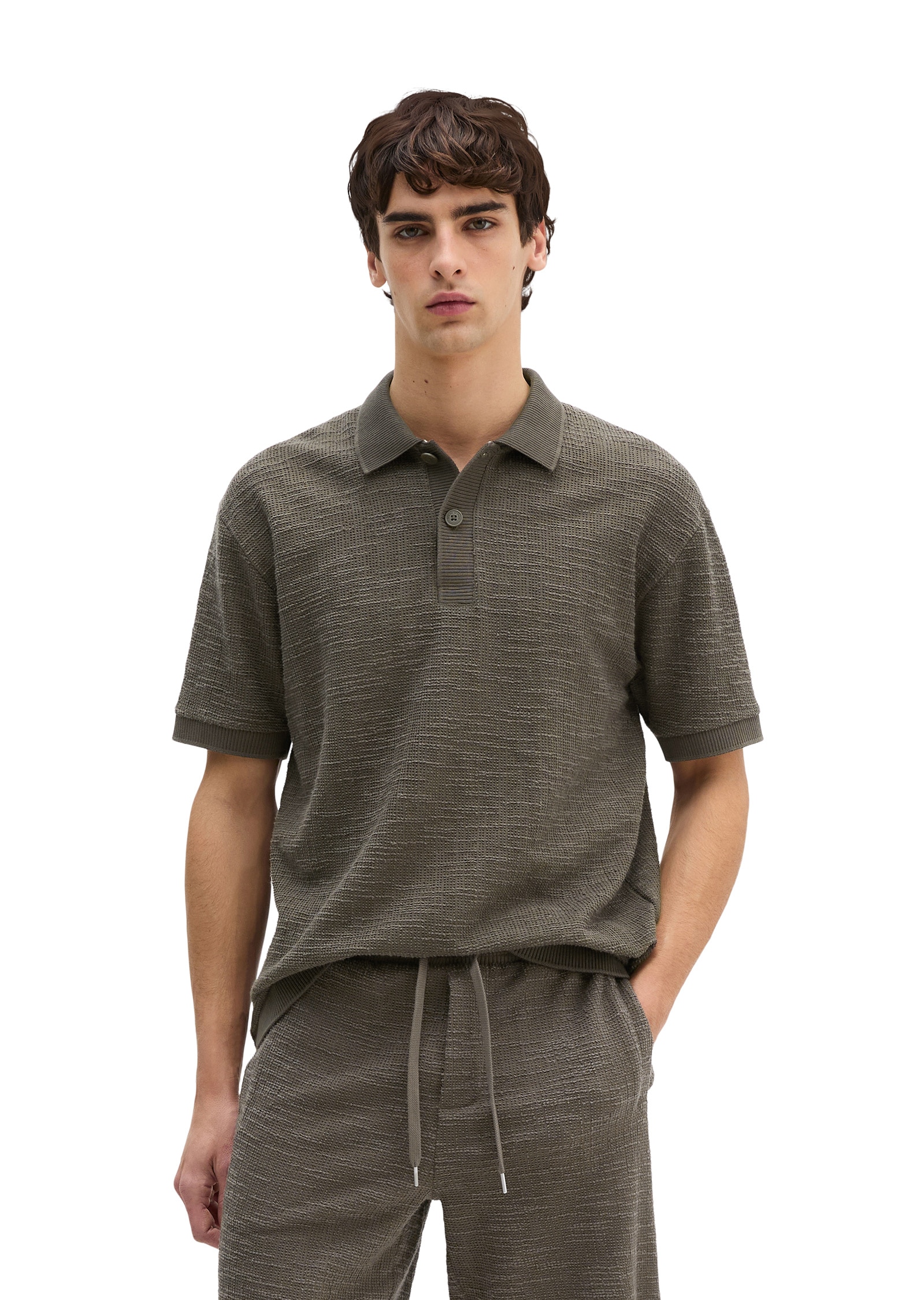 Marc OPolo "aus weichem Bouclé-Jersey"