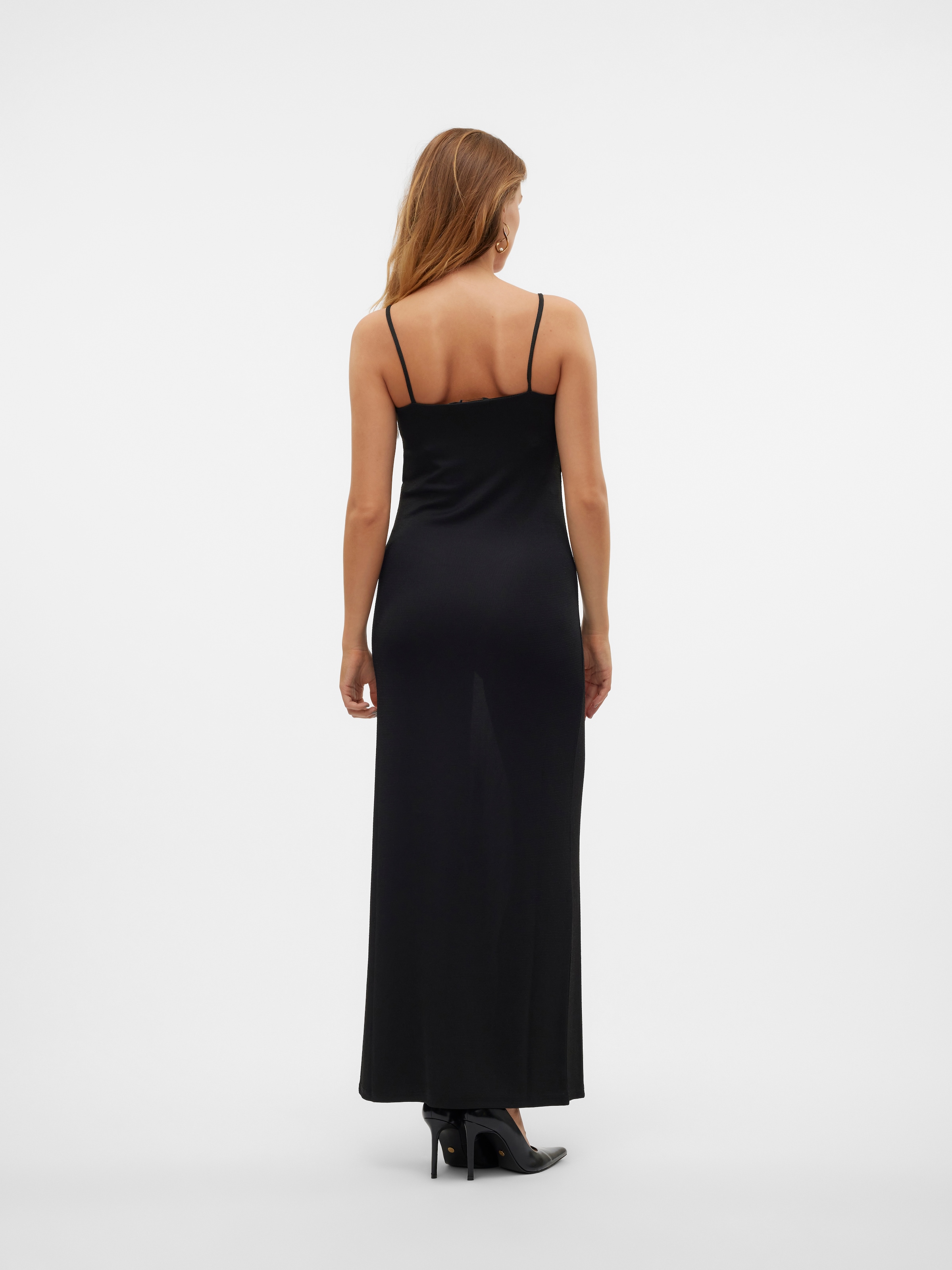 Vero Moda Spaghettikleid »VMKANVA ANKLE GLITTER SINGLET DRESS JRS«, mit Glitzereffekt