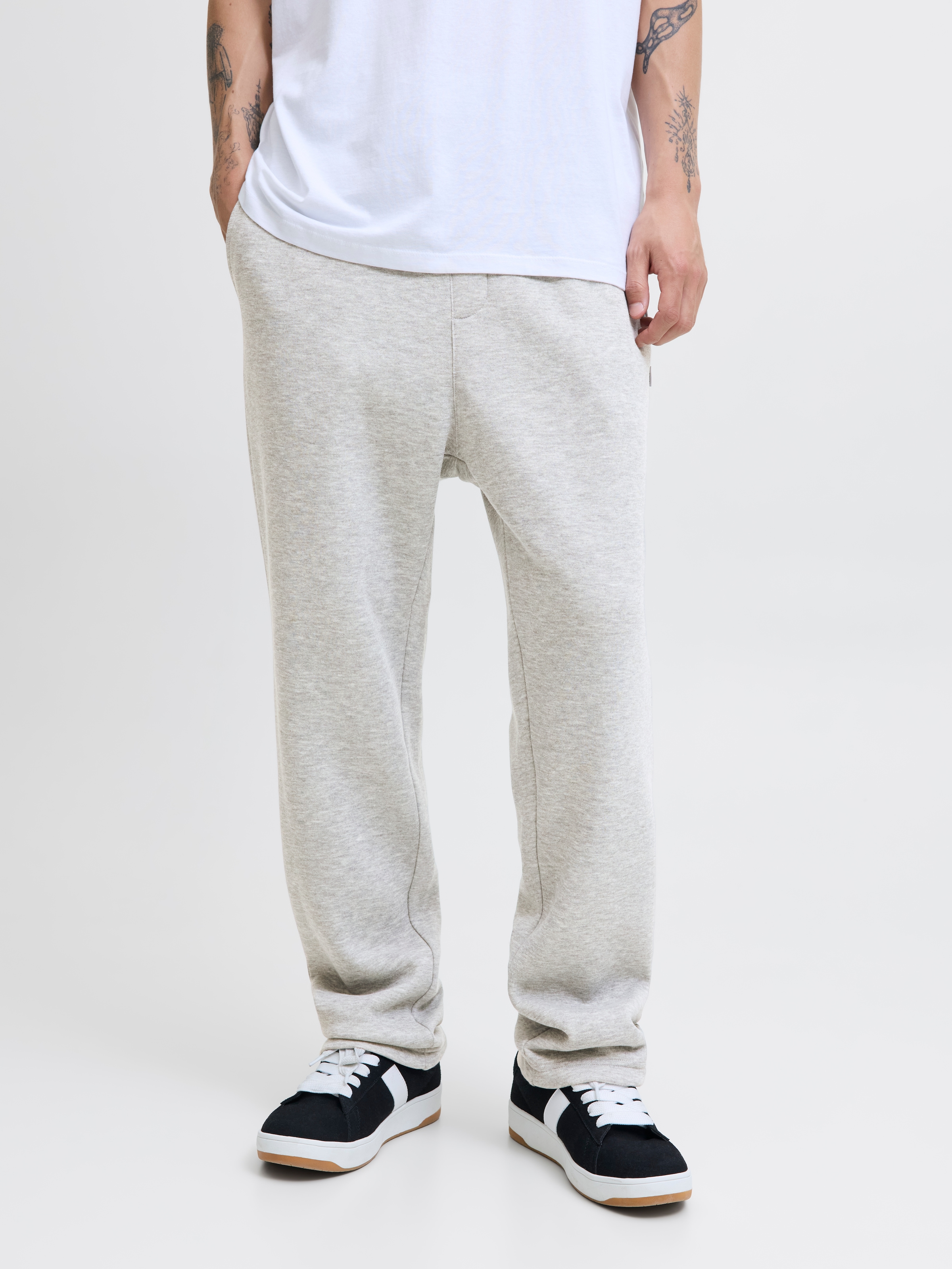 Jack & Jones 1100000002199 "JPSTKANE BRADLEY UNCUFFED SWT PANTS NOOS" Materialmix, relaxed fit