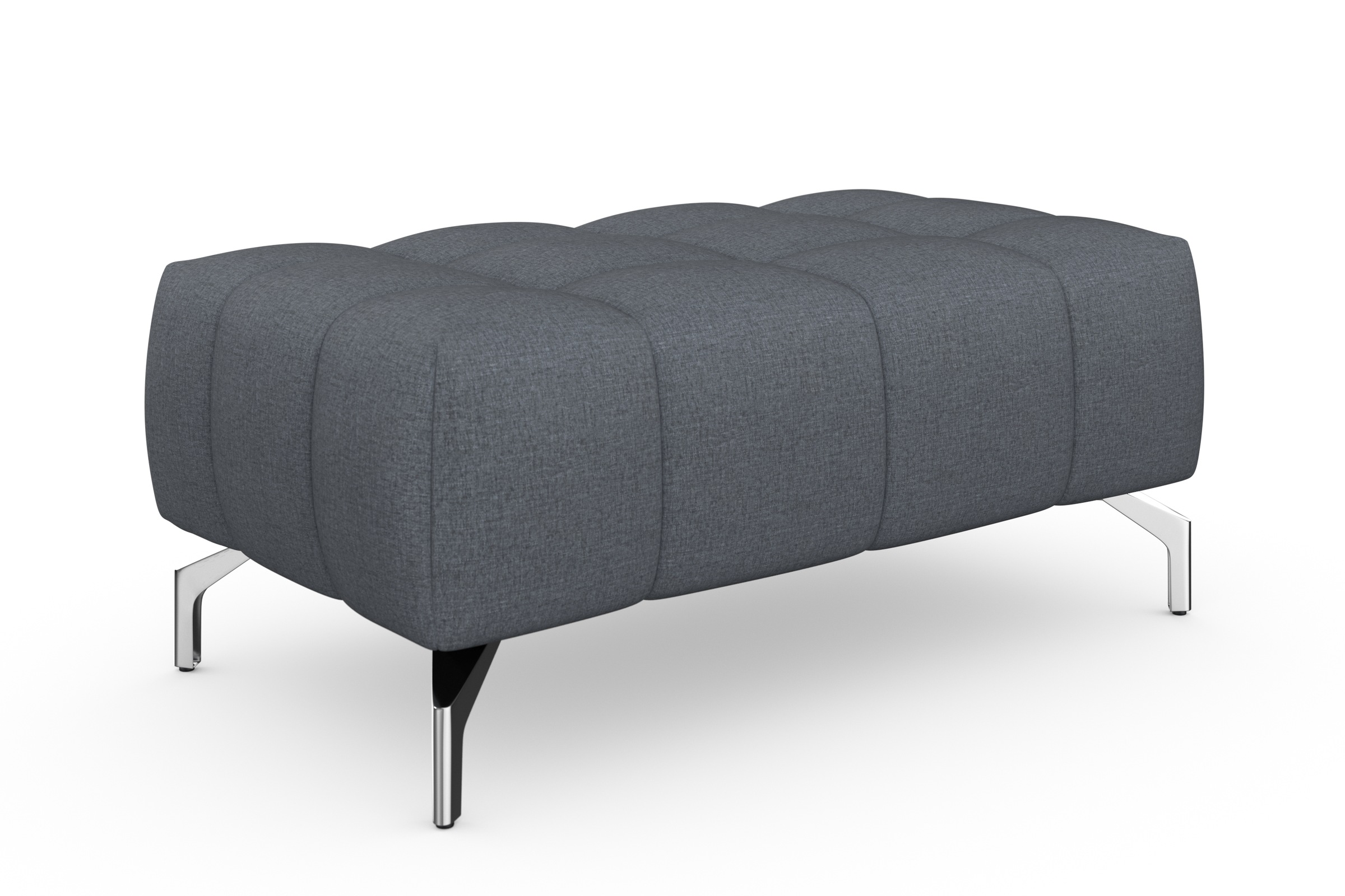 sit&more Hocker »Cool«, mit silberfarbenen Füßen