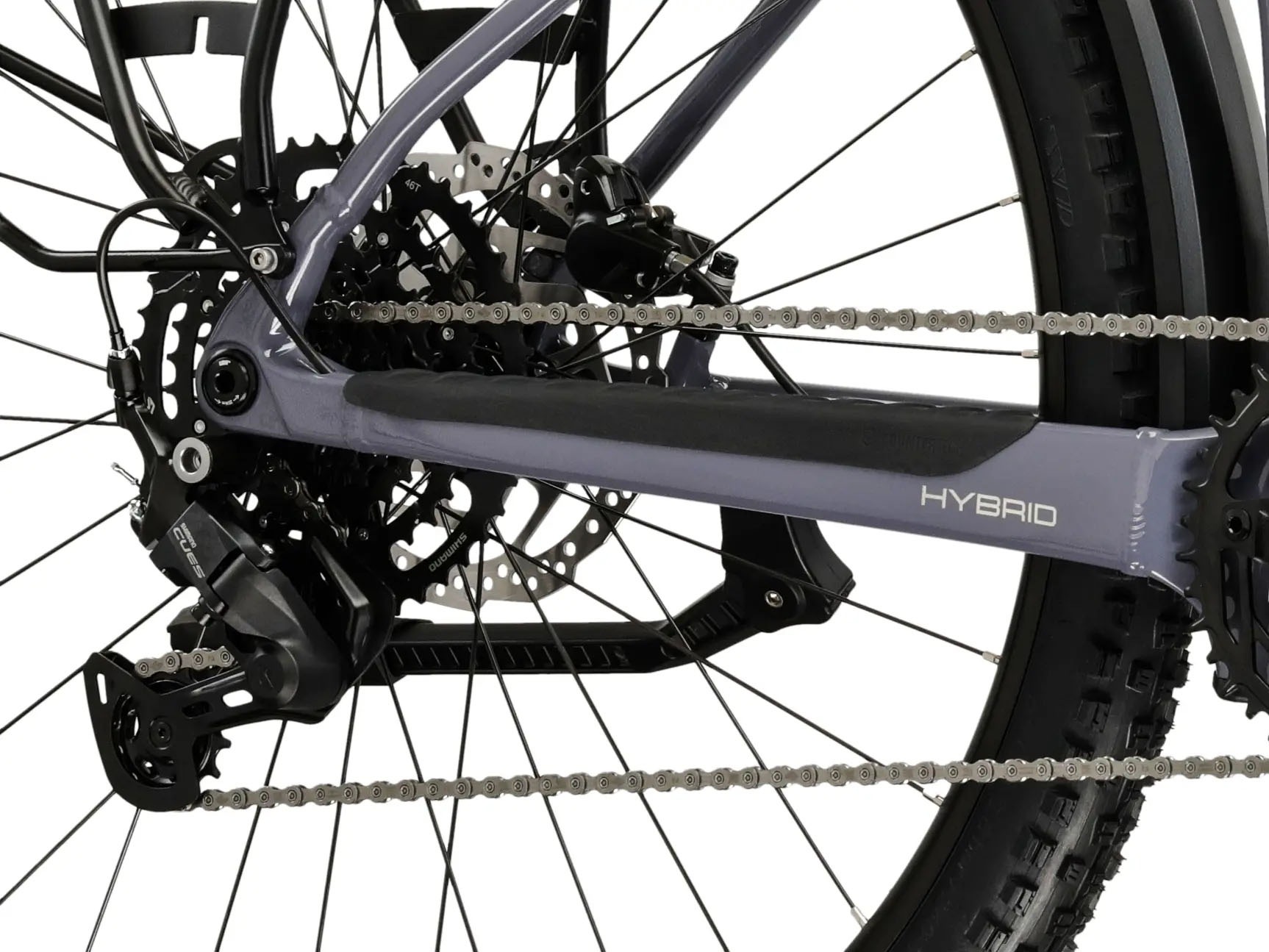 Kross 9 Gang Shimano CUES U4000 Schaltwerk Kettenschaltung Mittelmotor 250 W