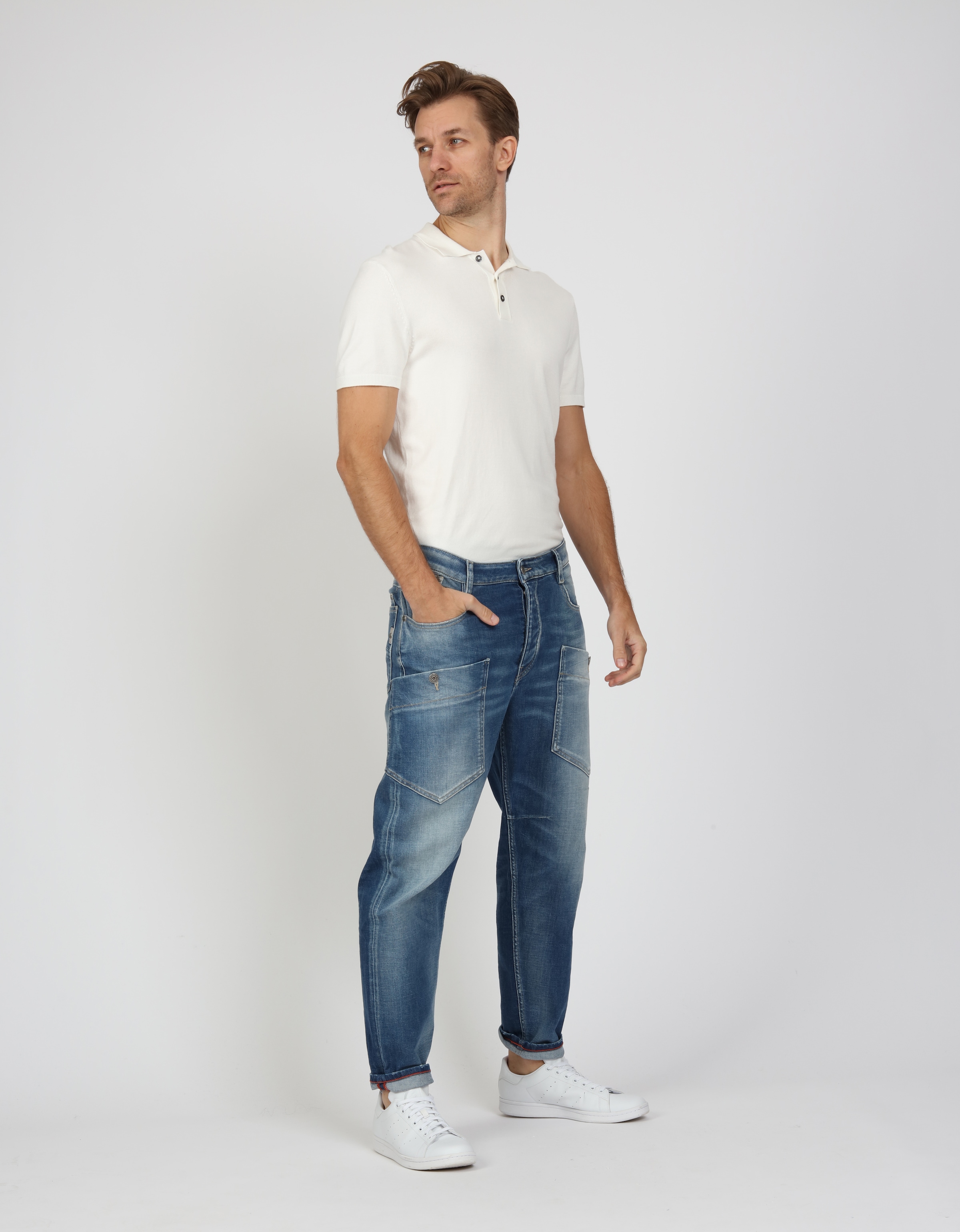GANG 5-Pocket-Jeans »94AIDEN WORKER«, mit leicht konischem Bein