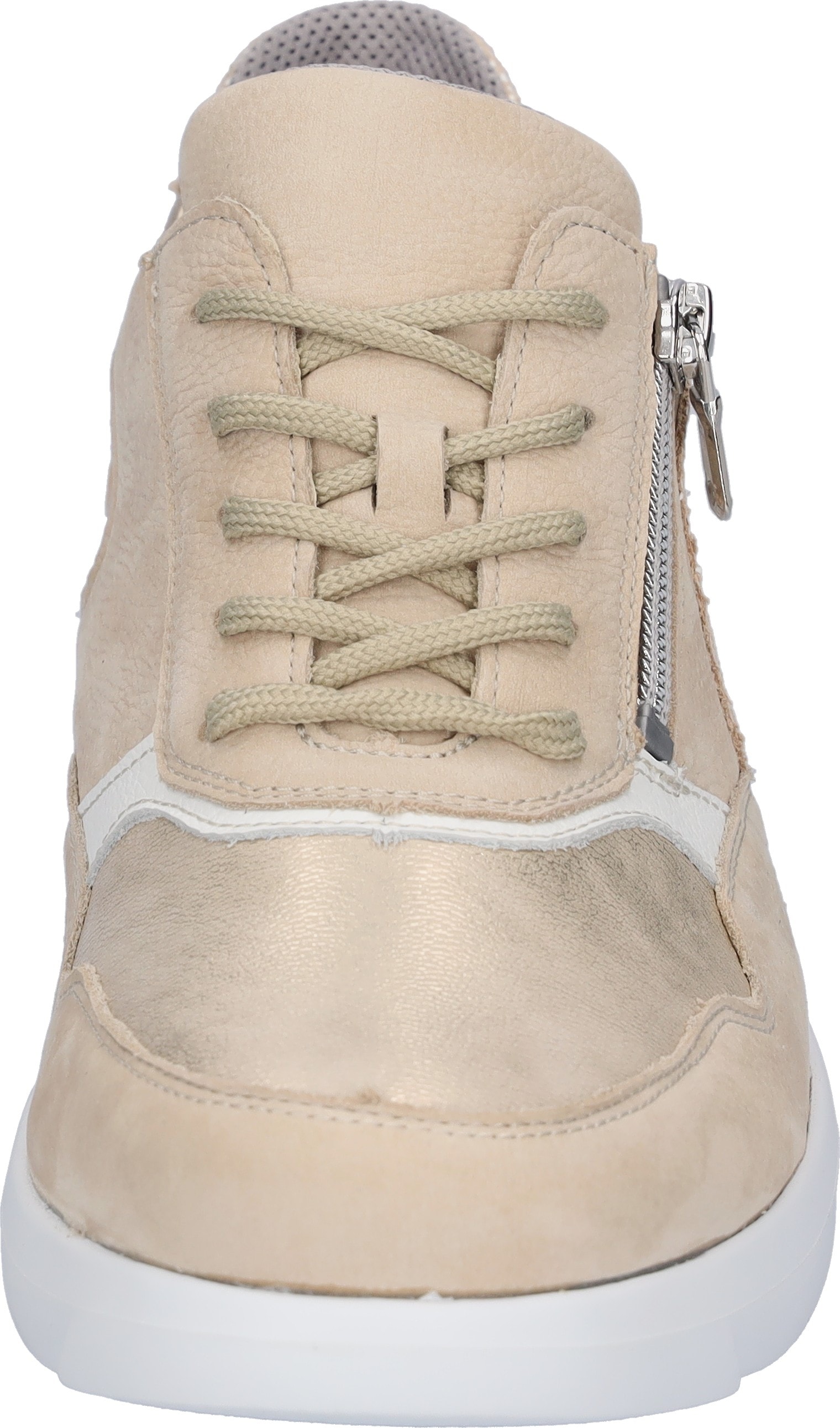 Waldläufer Sneaker »K-FUNKY«  Schnürschuh, Komfortschuh mit seitlichem Reißverschluss, K-Weite