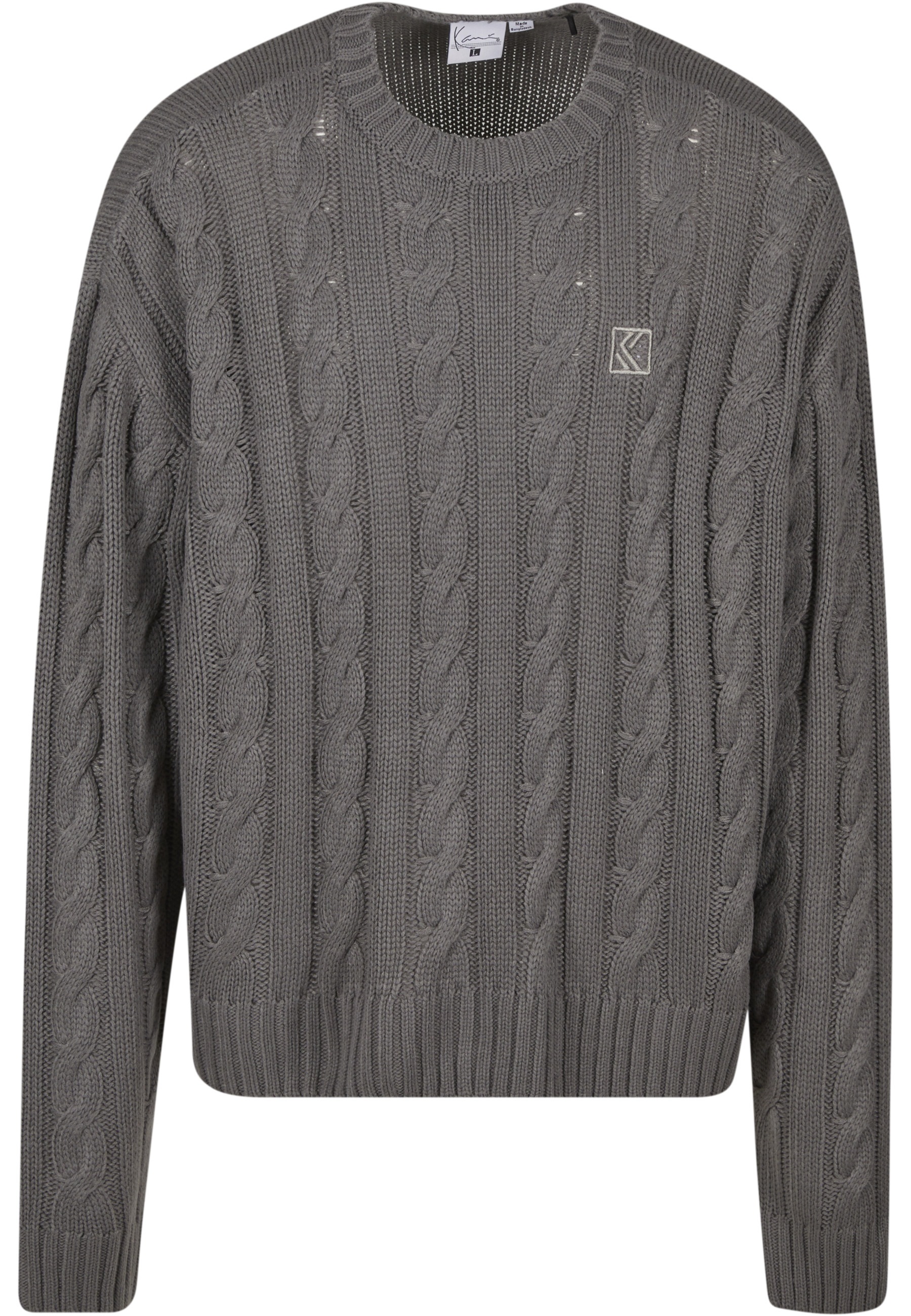 Karl Kani Rundhalspullover "Karl Kani OG Cable Knit Os Sweater" 1