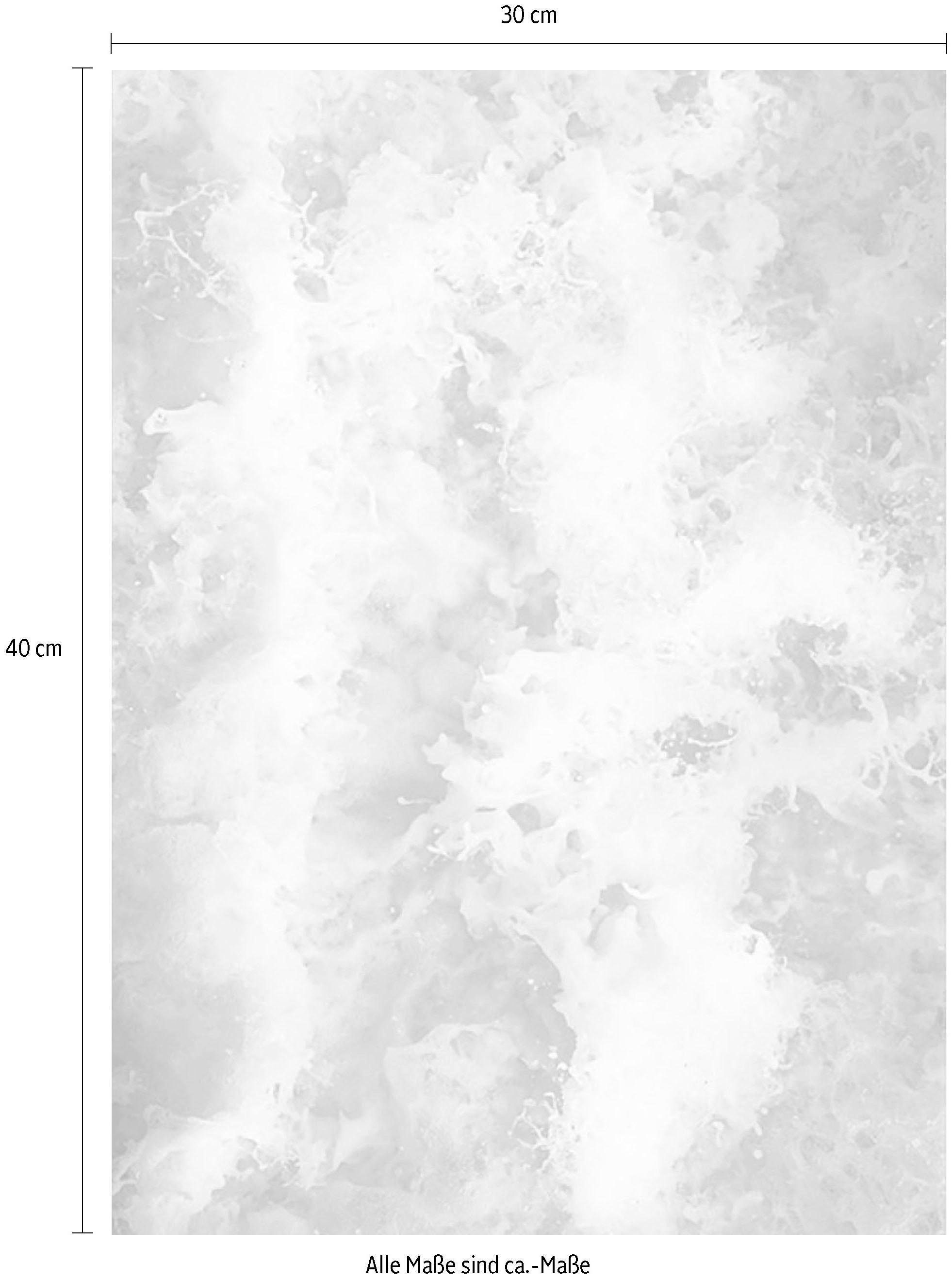 Komar Bild »Pink Bubbles«, Abstrakt, (1 St.), Wandbild zur Dekoration - ohne Rahmen