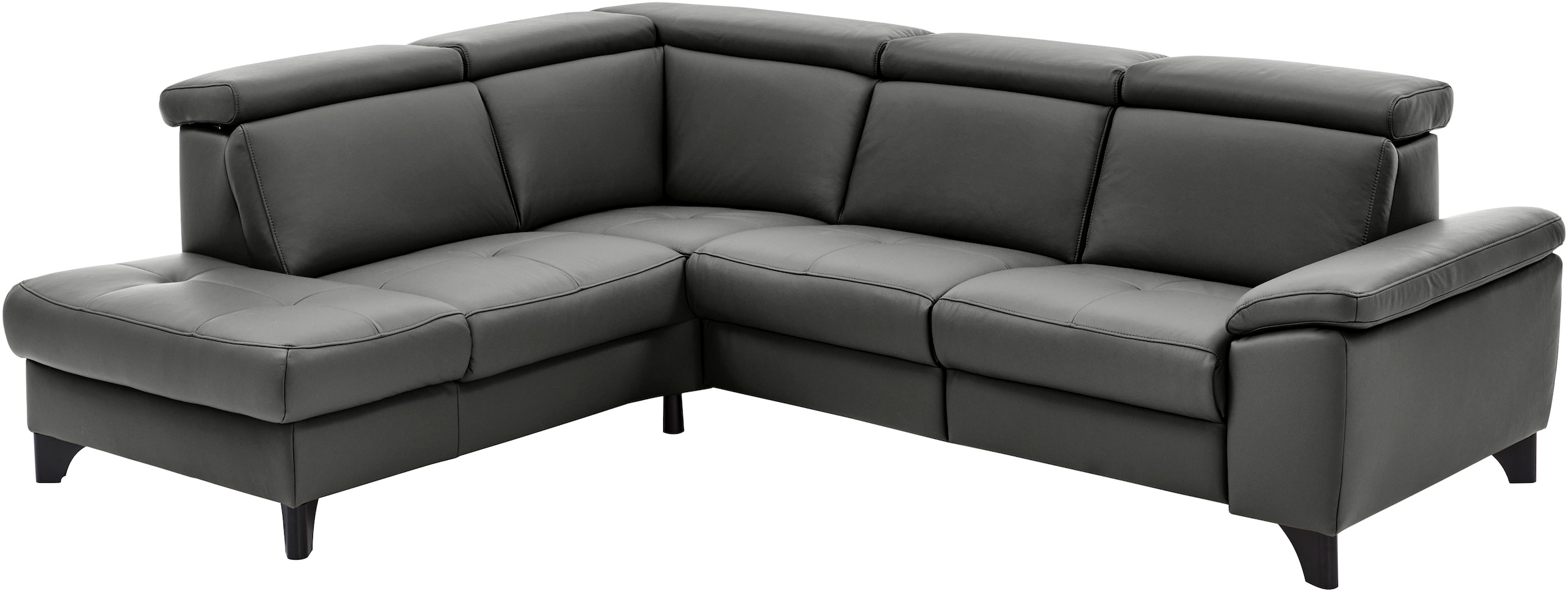 Die PlanBar Ecksofa "PN-EM23166 Breite 261 cm", optional mit Kopfteilverste günstig online kaufen