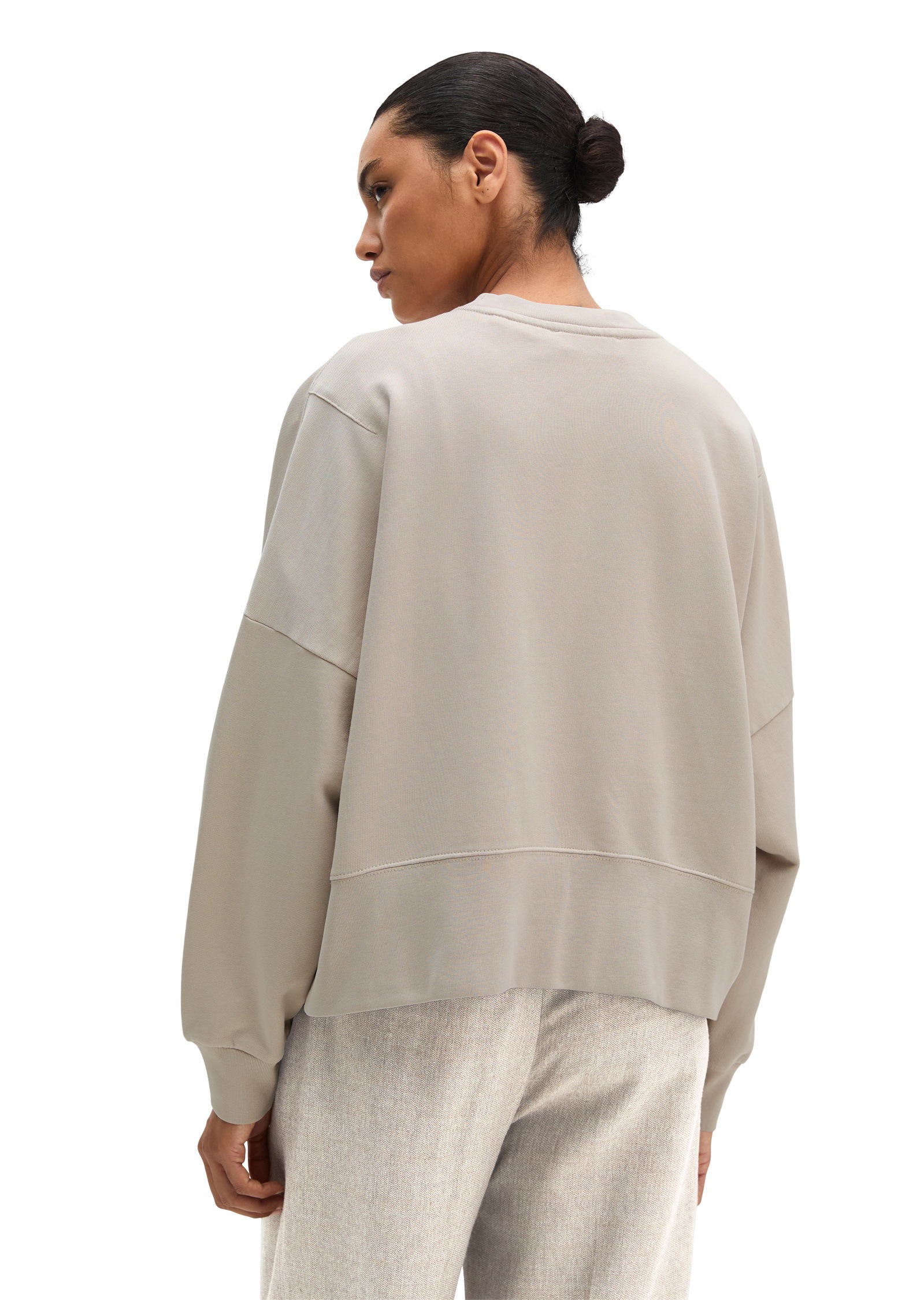Marc O'Polo Sweatshirt »mit recycelter Baumwolle«
