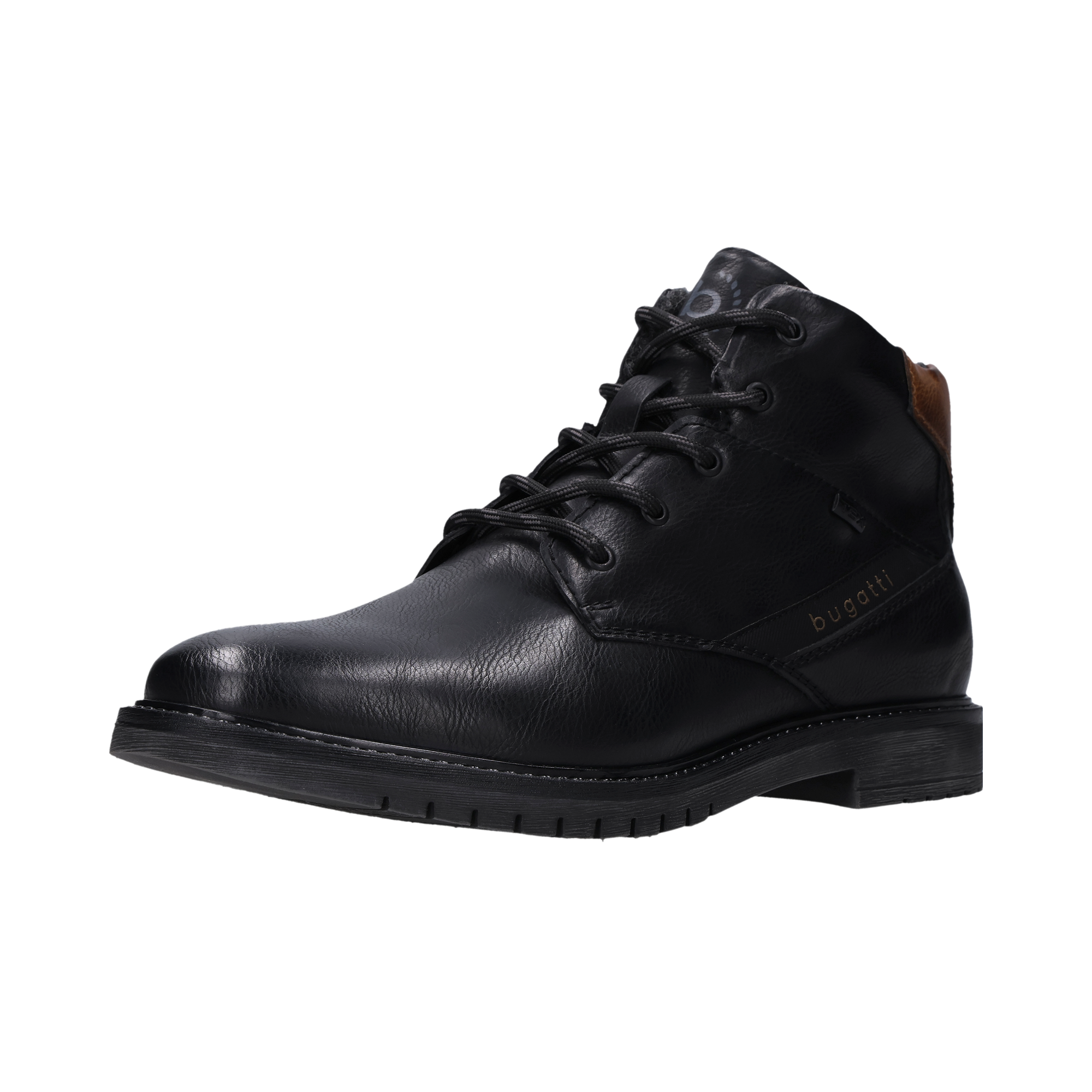bugatti Schnürstiefelette  Schnürboots mit Profilsohle, schmale Form