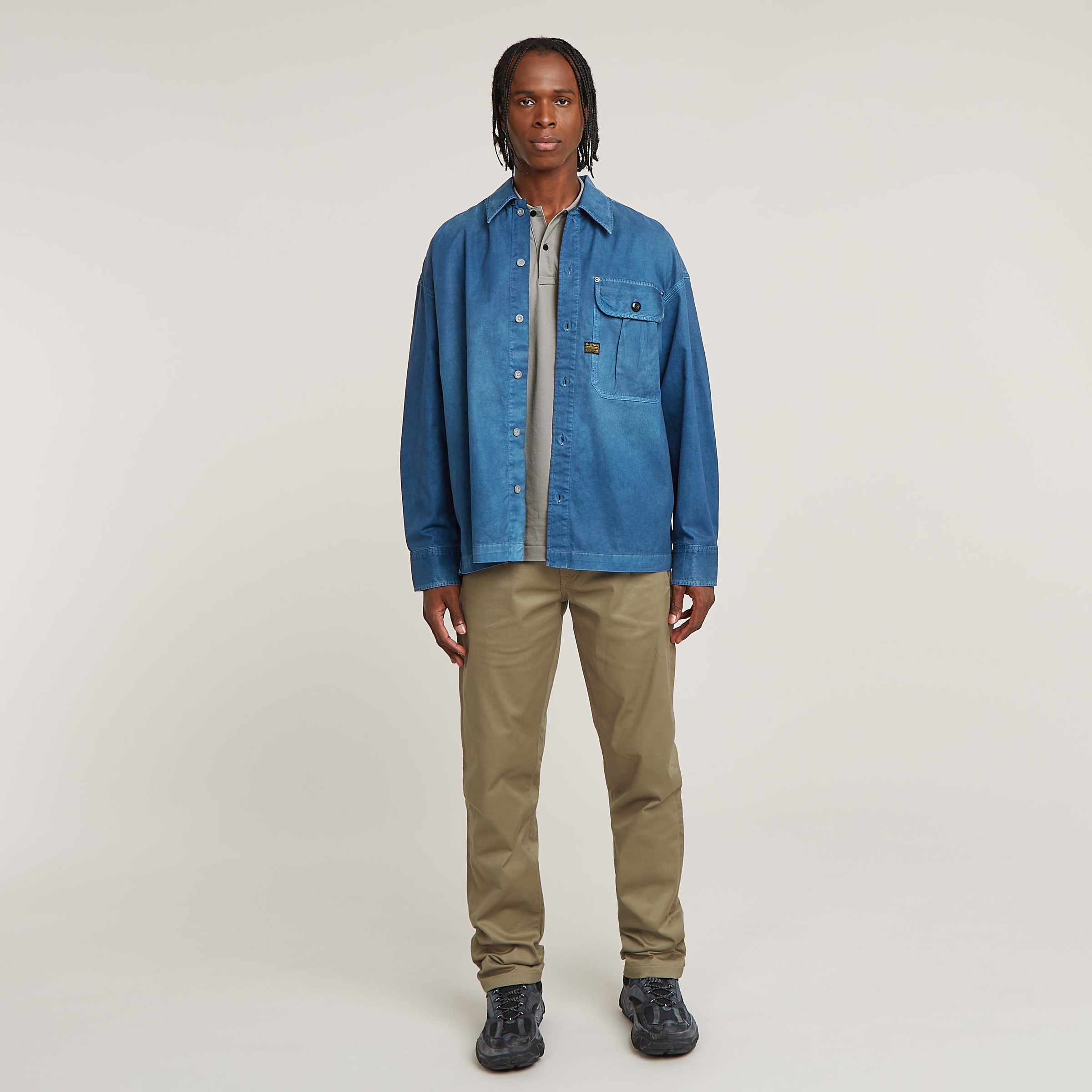 G-STAR Chinohose »Morry Tapered Chino«, mit Paspeltaschen