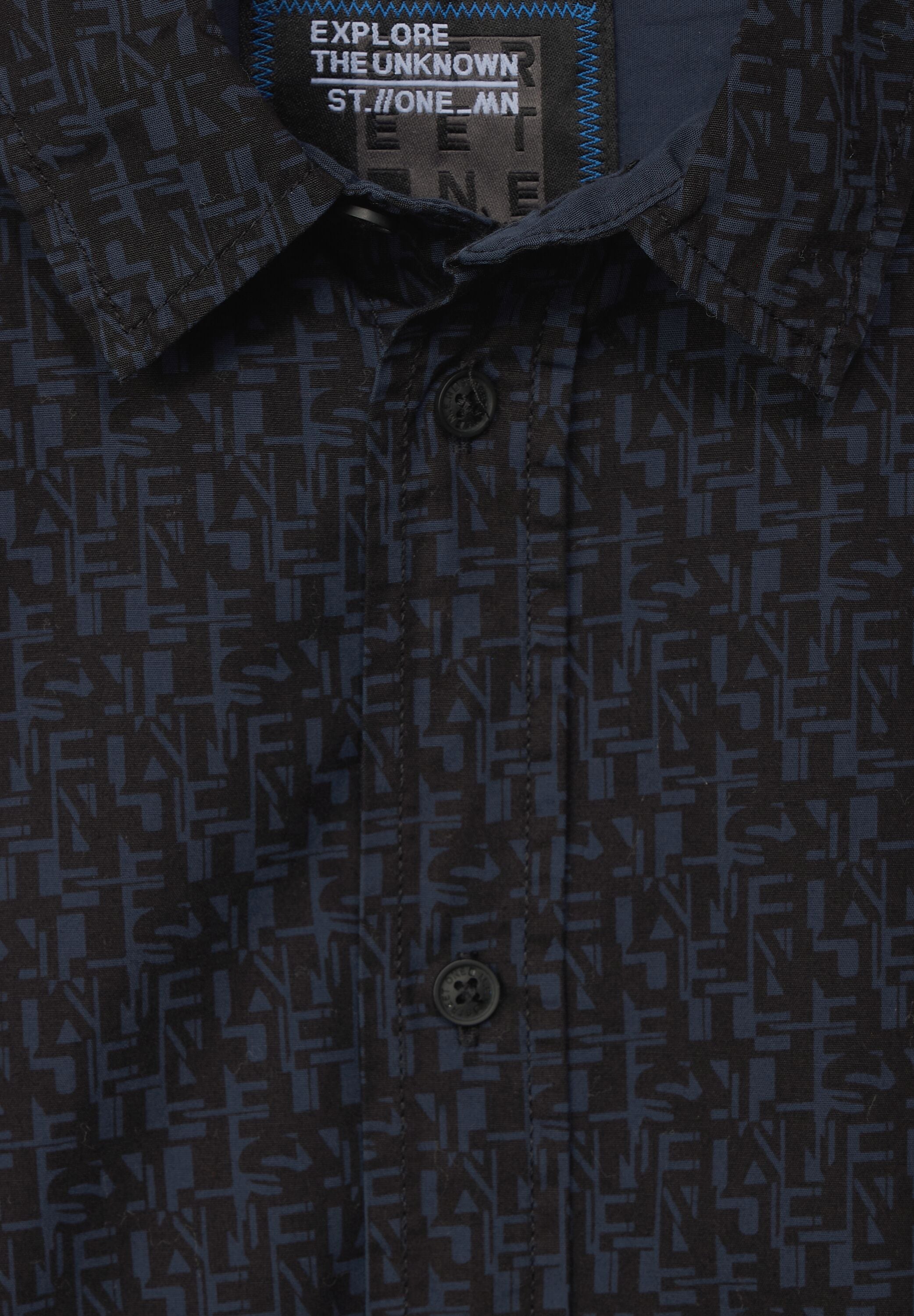 ONE Baumwolle ▷ bestellen | MEN reiner Langarmhemd, BAUR STREET aus