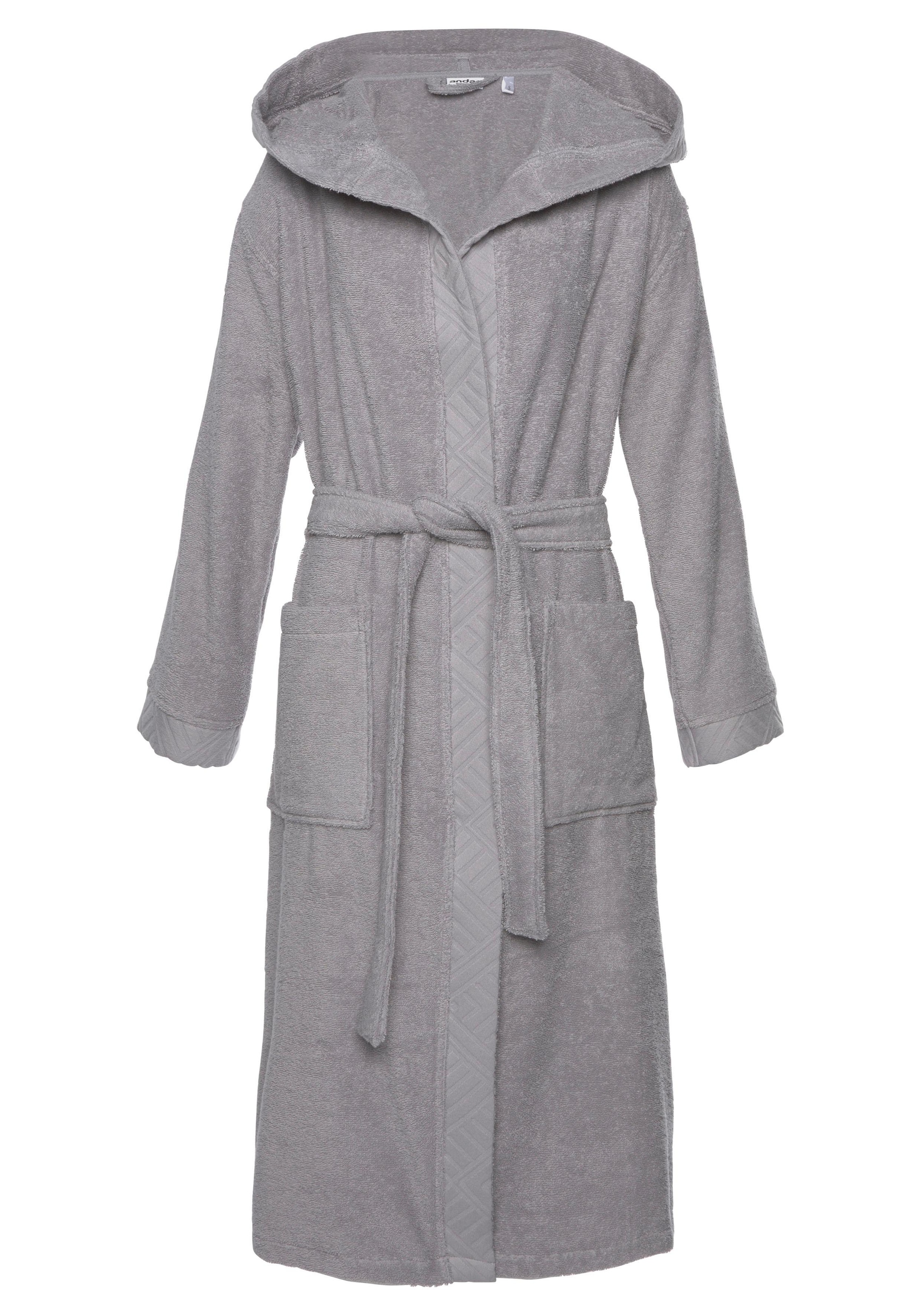 my home Damenbademantel "Livia, ideal für Sauna & Spa, Hotelbademantel" 1 S günstig online kaufen