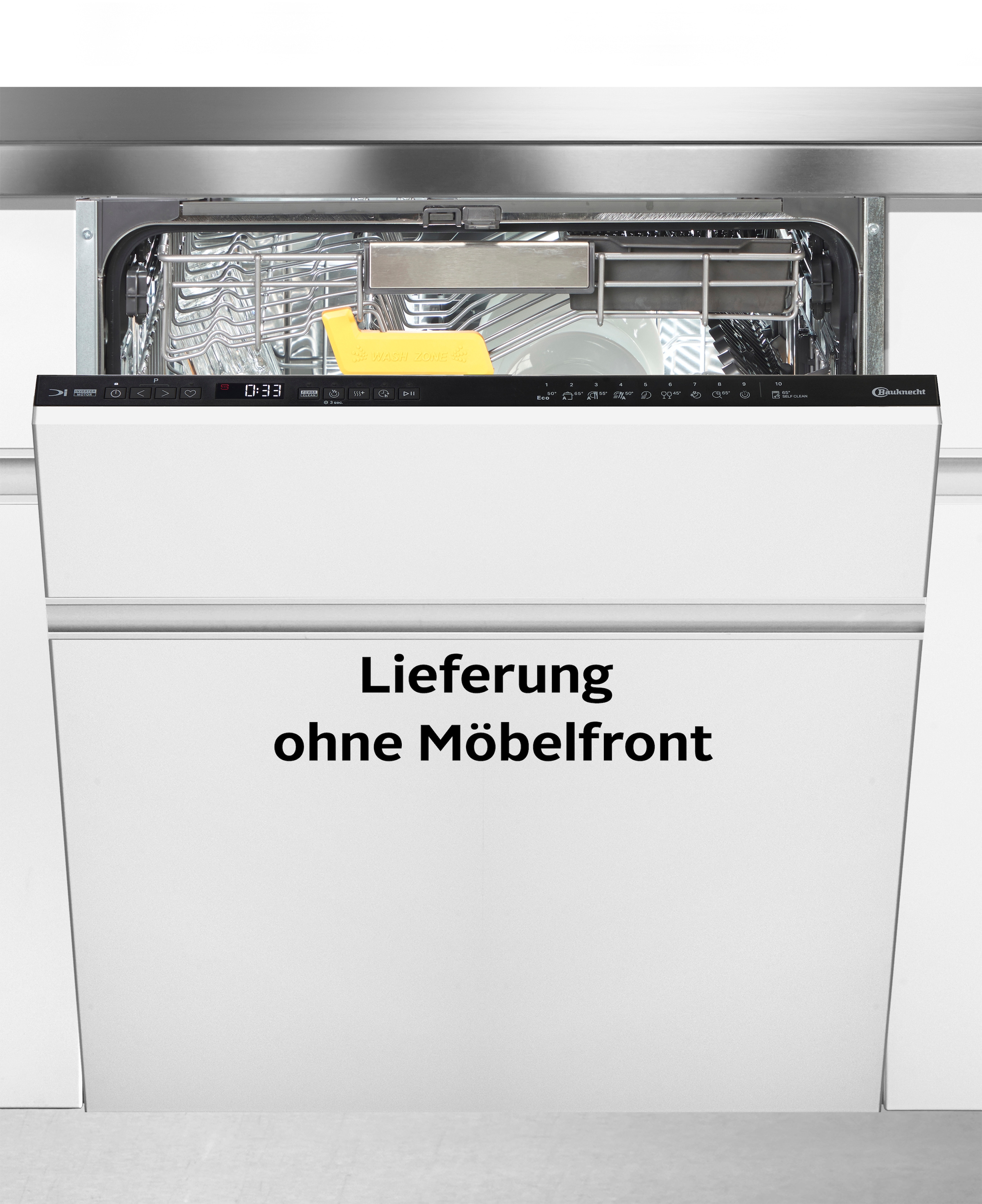 BAUKNECHT vollintegrierbarer Geschirrspüler »BKSV1 IBM« 15 tlg. Maßgedecke