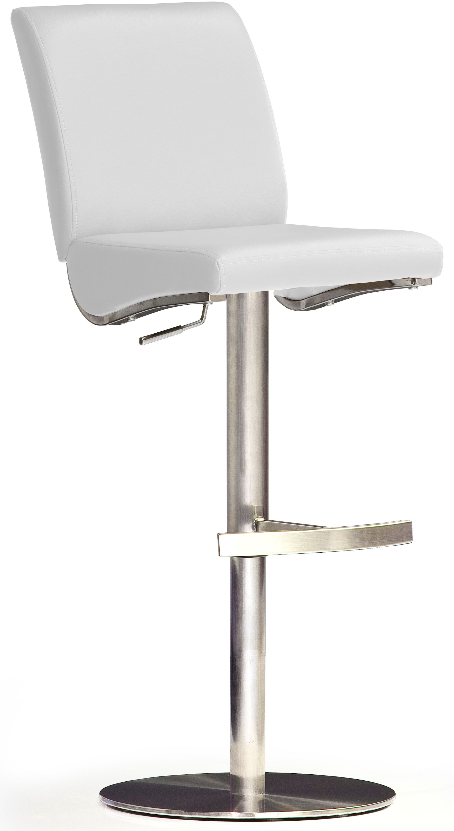 MCA furniture Bistrostuhl "BARBECOOL", mit Rückenlehne, Bodenplatte rund, 3 günstig online kaufen