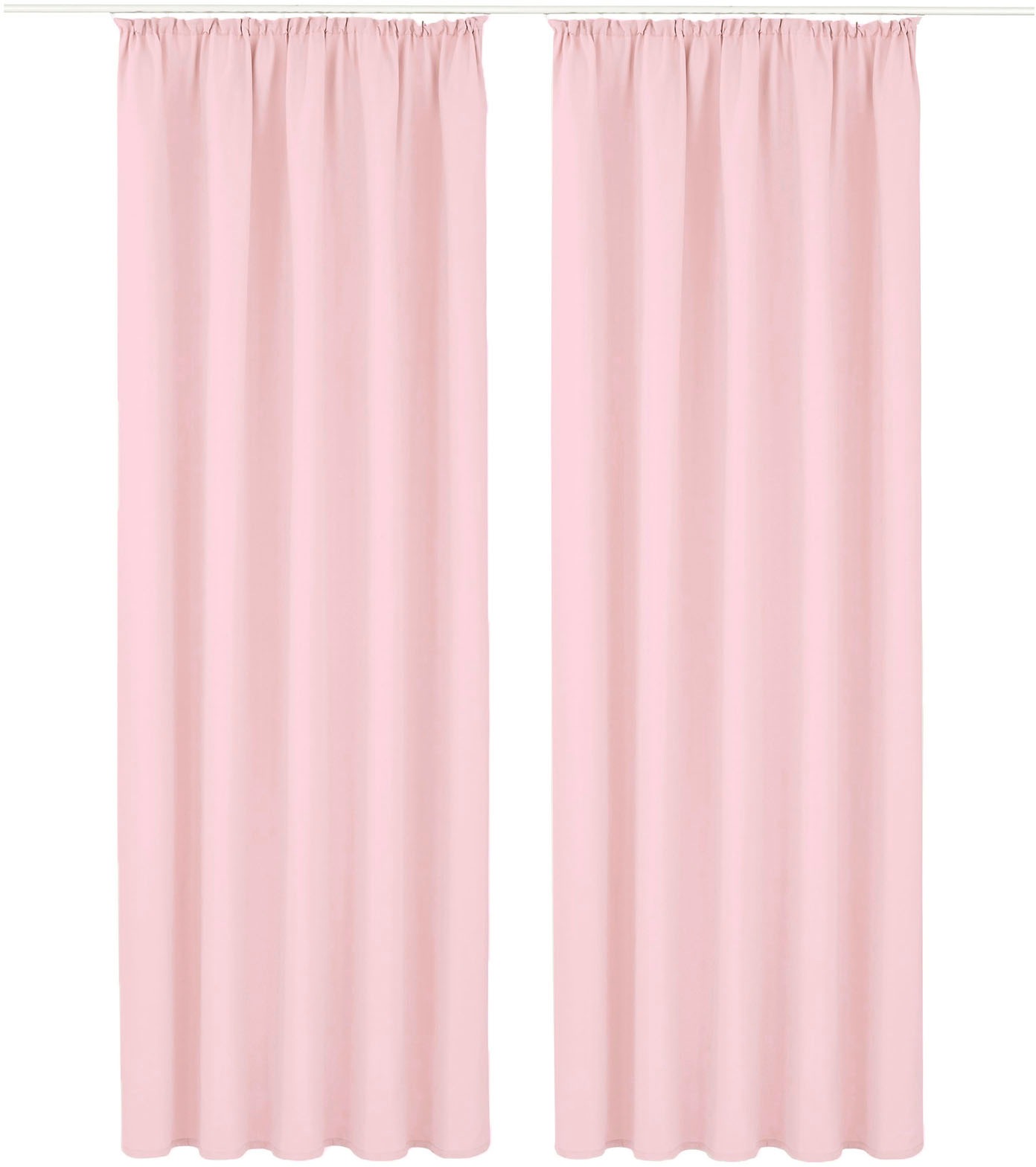 OTTO home Vorhang "Parry" Kräuselband 2 Stk. tlg. 2-er Set, blickdicht, mon günstig online kaufen