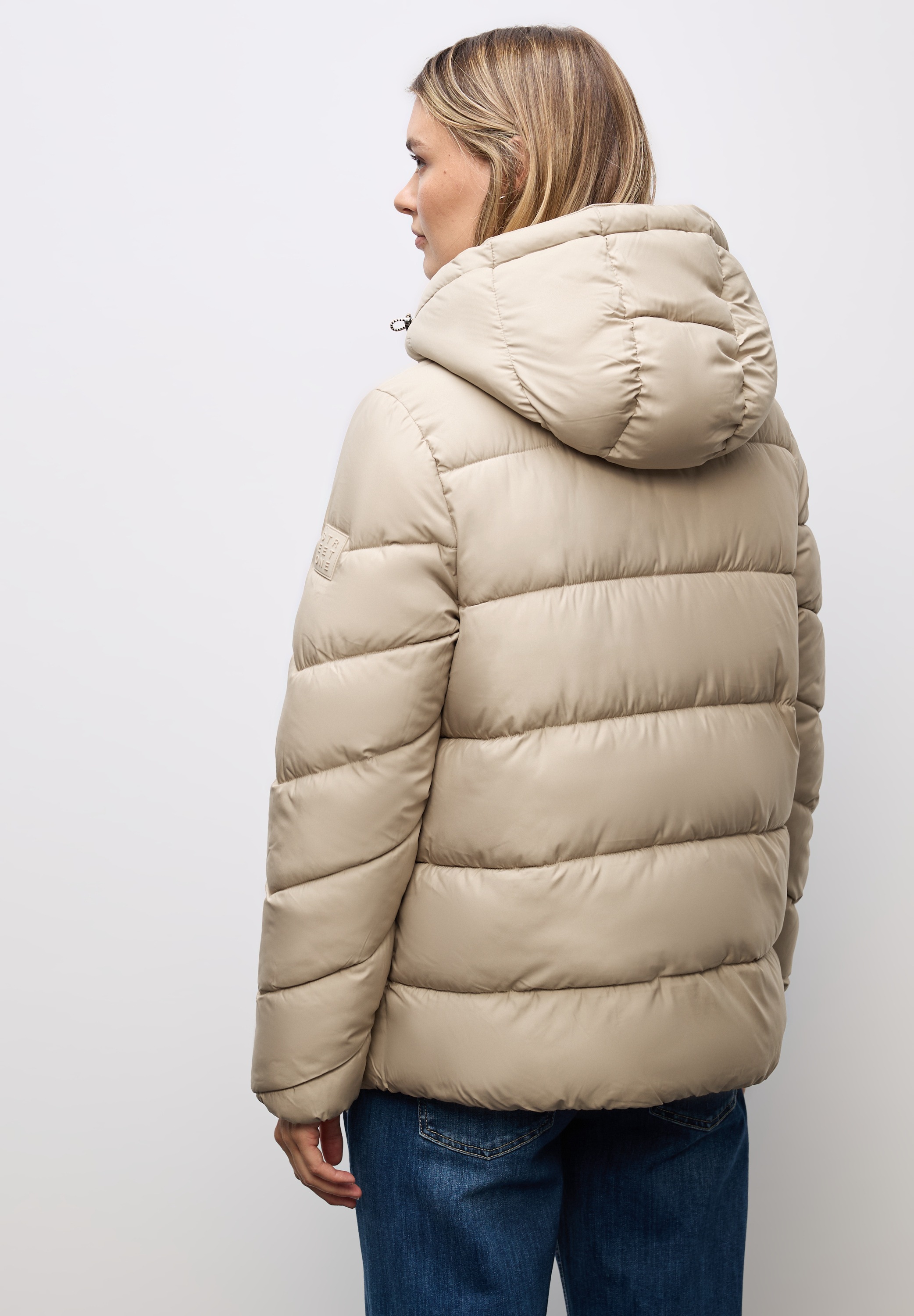 STREET ONE Steppjacke mit Kapuze mit Kapuze günstig online kaufen