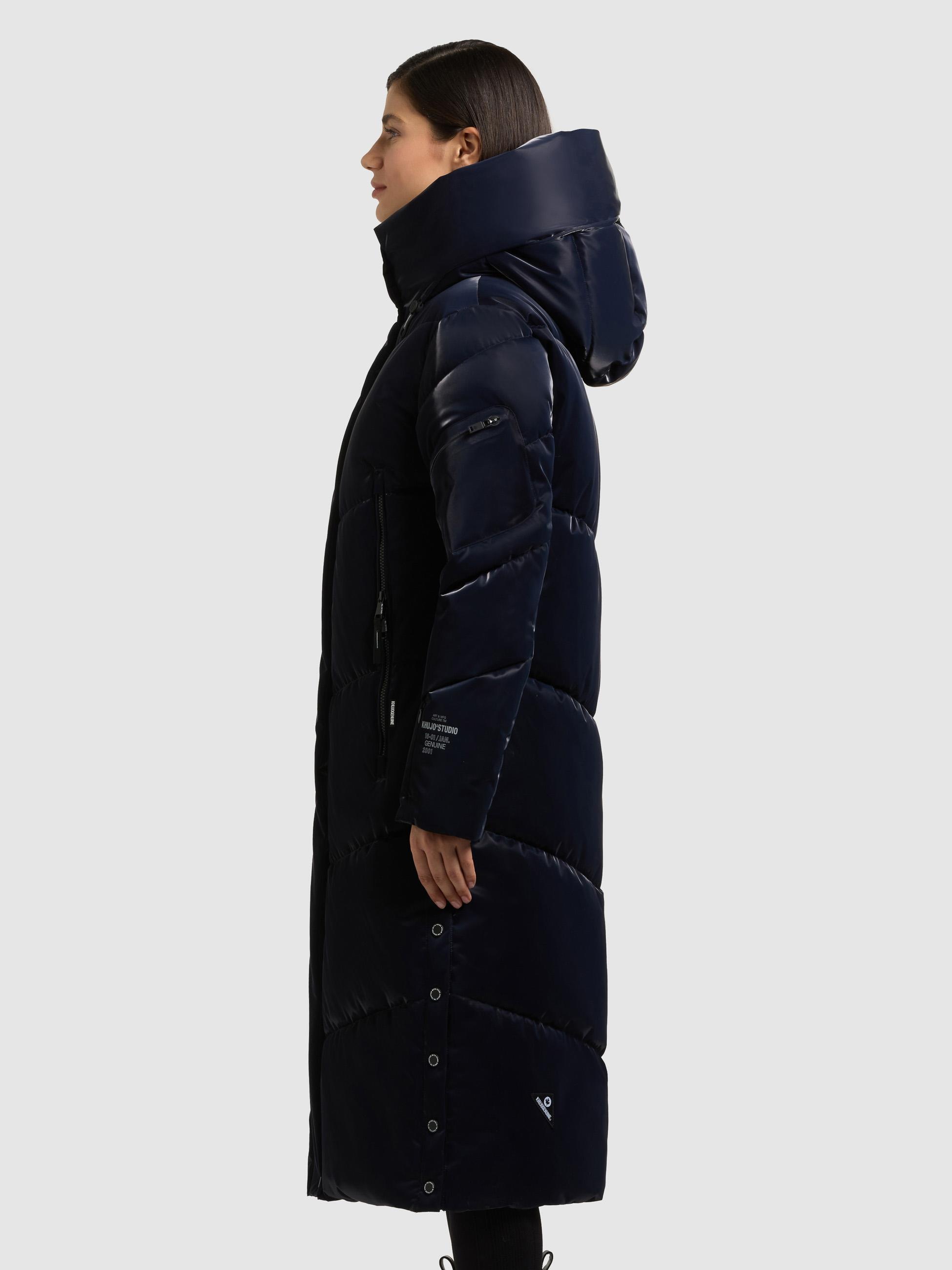 khujo Wintermantel "Pulset Shiny" Winter Steppmantel aus einem auffällig gl günstig online kaufen