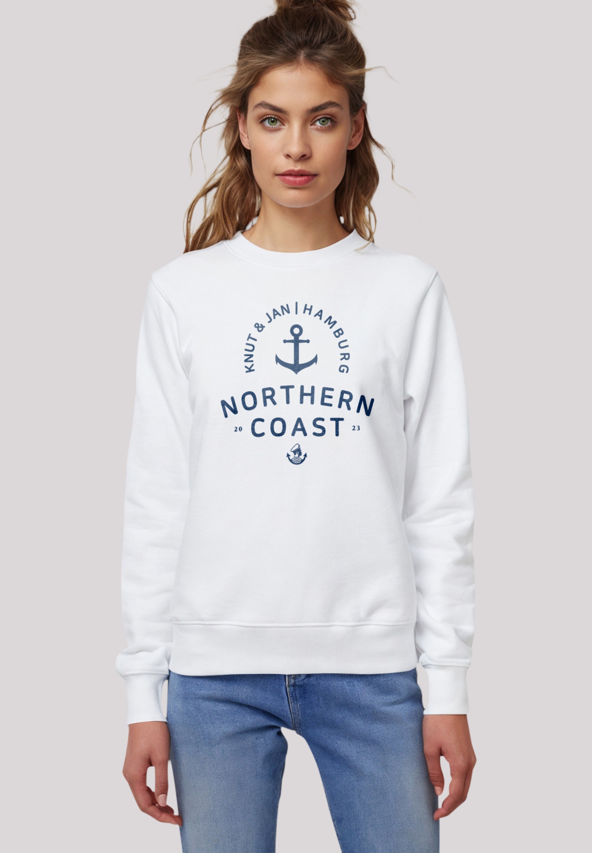 F4NT4STIC Sweatshirt "Nordsee Knut & Jan Hamburg", Premium Qualität günstig online kaufen