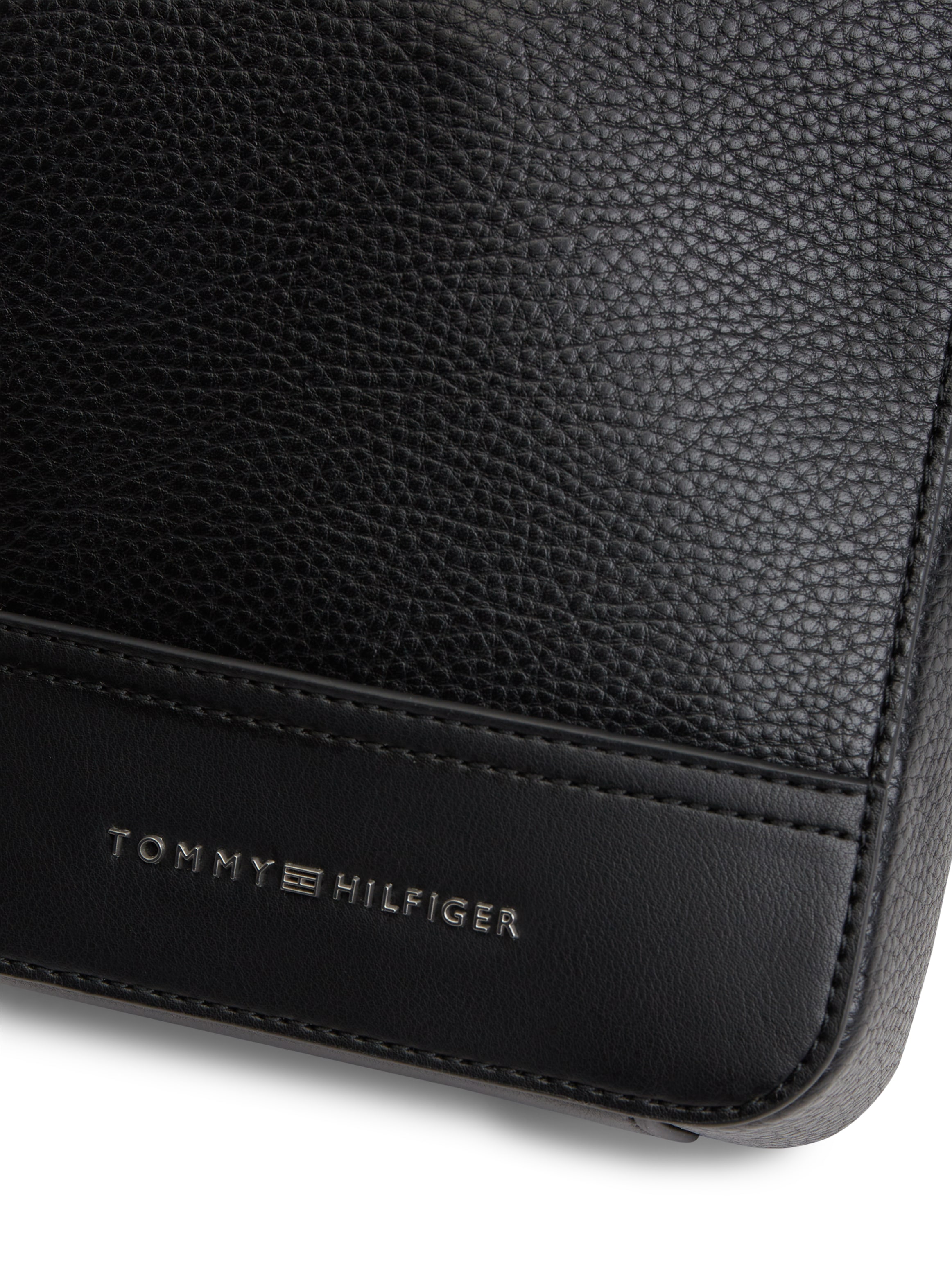 Tommy Hilfiger Umhängetasche »TH CENTRAL MINI REPORTER« Herren Schultertasche mit Logoschriftzug und Logoflagge