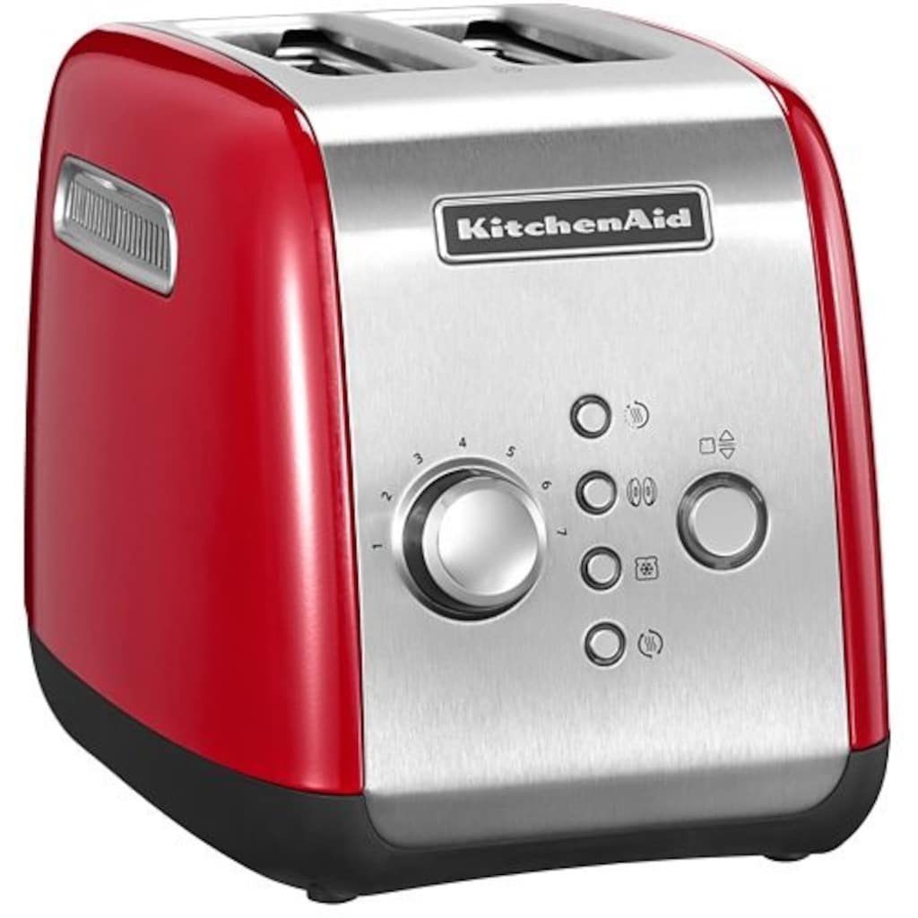 KitchenAid Toaster »5KMT221EER EMPIRE ROT«, 2 kurze Schlitze, für 2 Scheiben, 1100 W