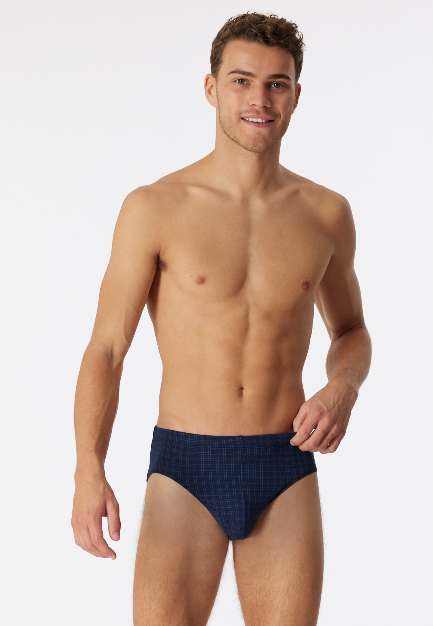 Schiesser "Cotton Casual" ohne Eingriff, kariert