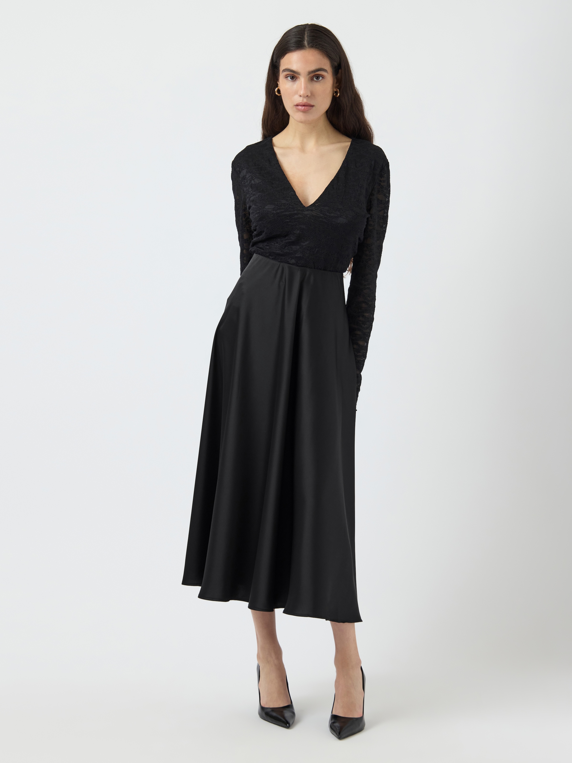 Y.A.S Maxirock »YASPELLA HW VOLUME ANKLE SKIRT S. NOOS«