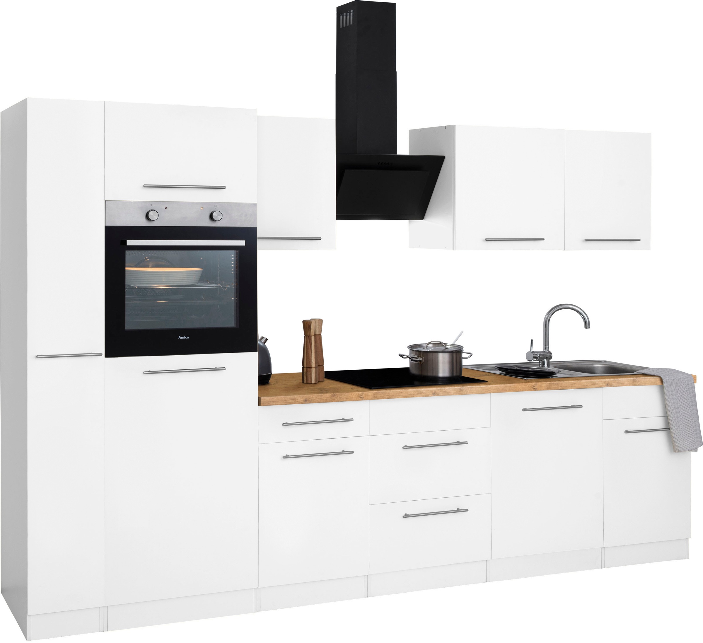 wiho Küchen | Küchenzeile 310 »Unna«, kaufen BAUR ohne cm Breite E-Geräte