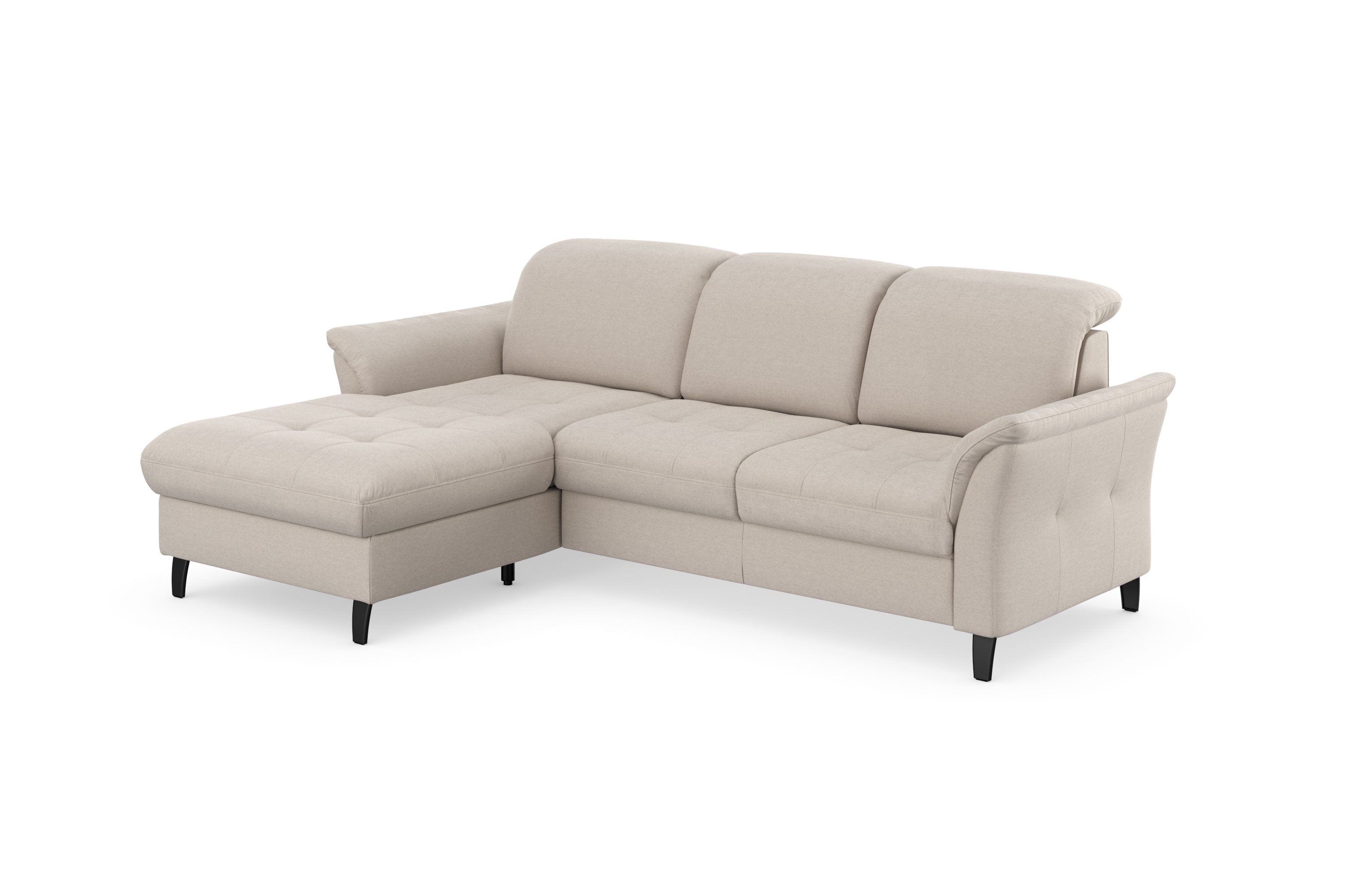 Thumbnail - sit&more Ecksofa "Maggiore L-Form" wahlweise mit Kopfteilverstellung, Bettfunktion und Bettkasten