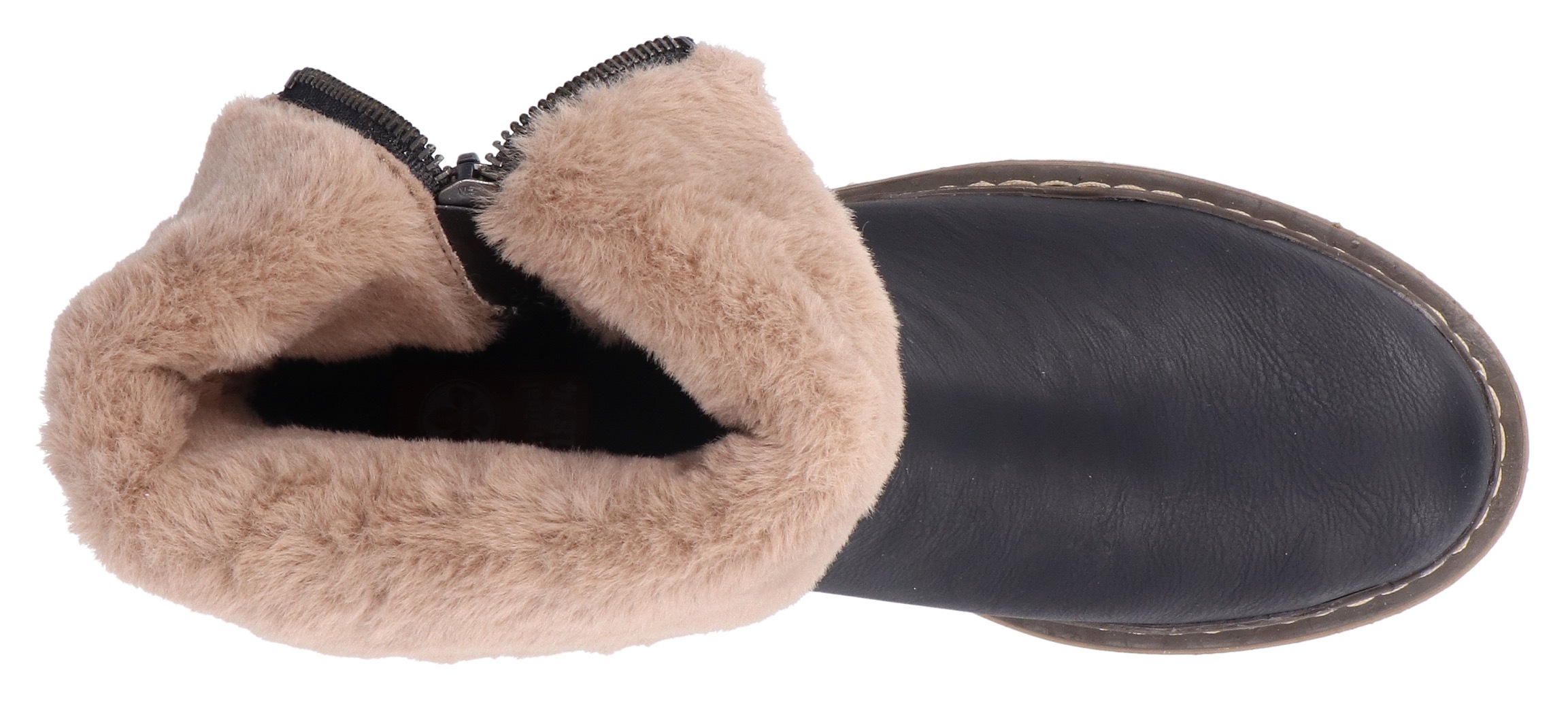 Rieker Winterstiefelette, mit Reißverschluss an der Außenseite
