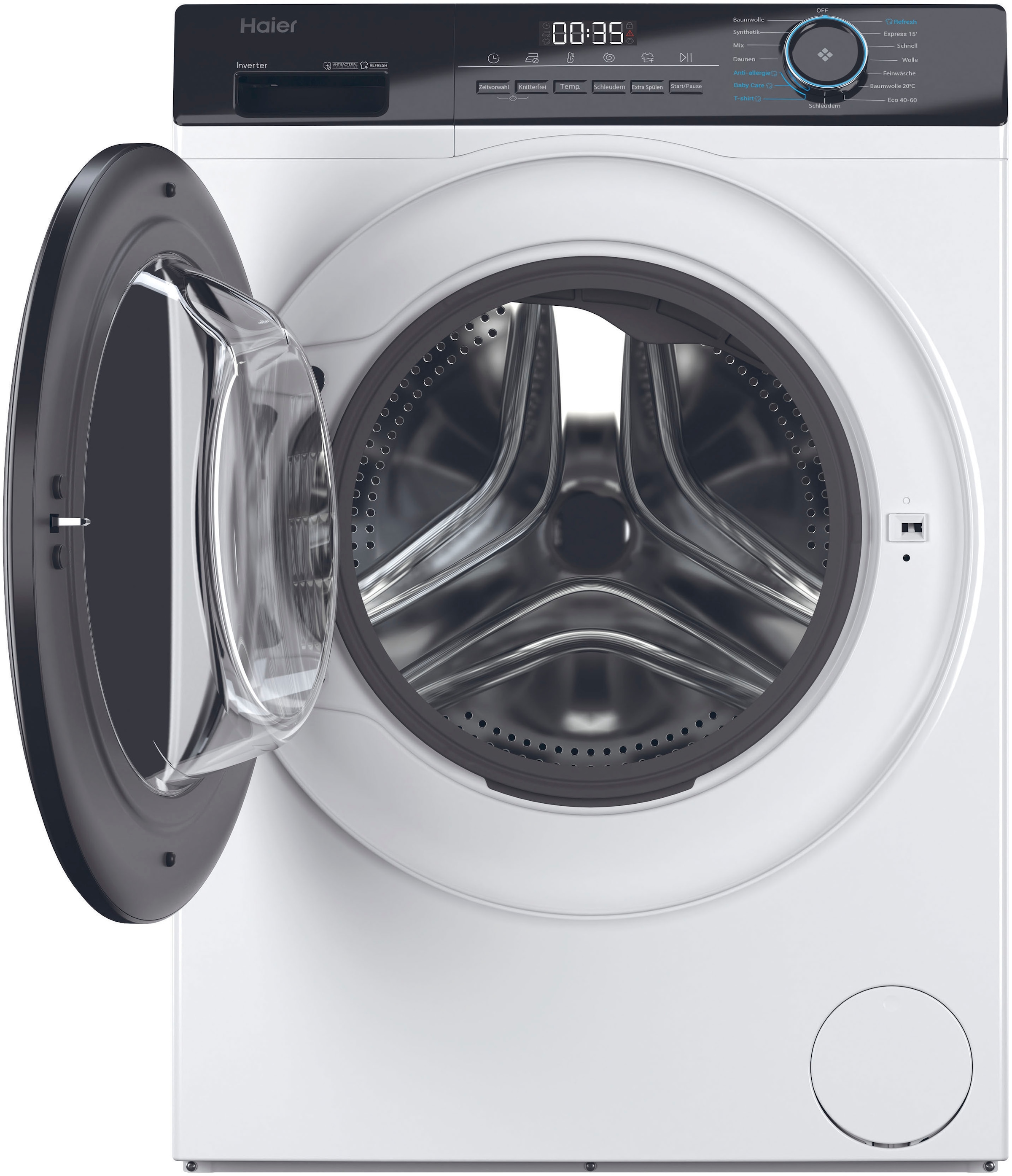 Haier Waschmaschine »HW101-NBP14939«, HW101-NBP14939, 8 kg, 1400 U/min, das Hygiene Plus: ABT® Antibakterielle Technologie