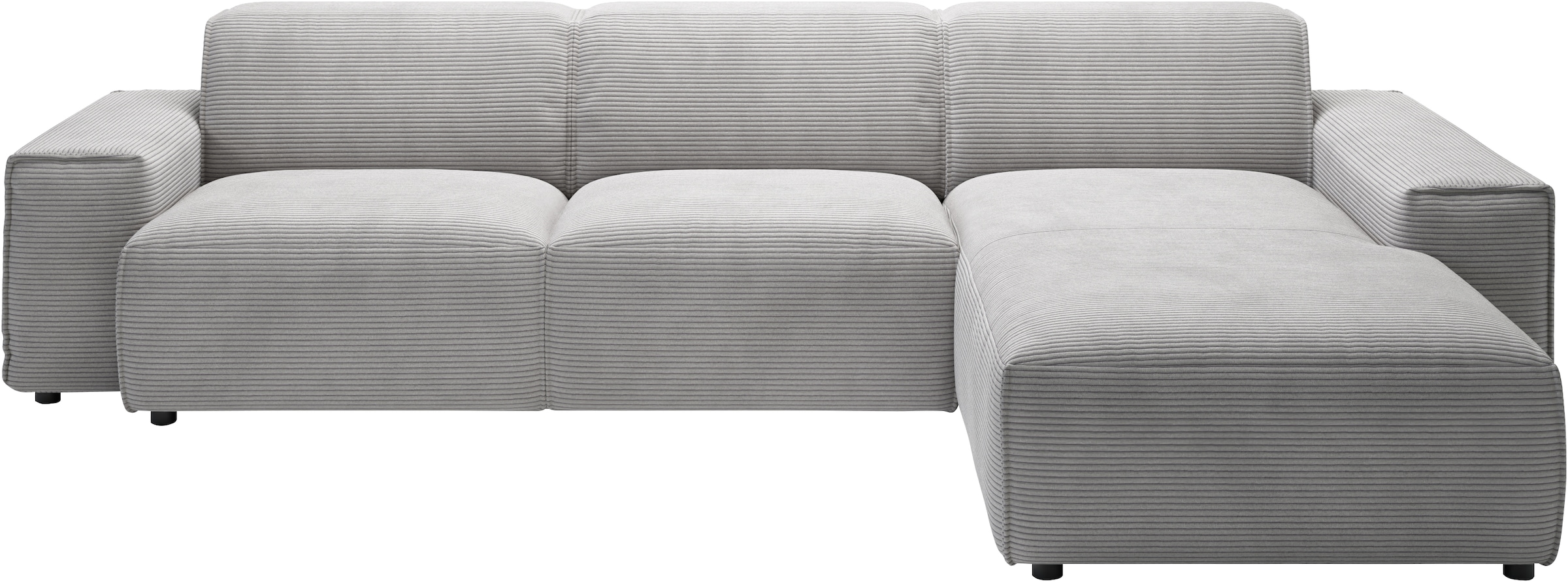 andas Ecksofa »Glimminge auch in Breitcord, Feincord, Bouclé + Easy care-Bezug«, L-Form, Breite 294, Zierkissen