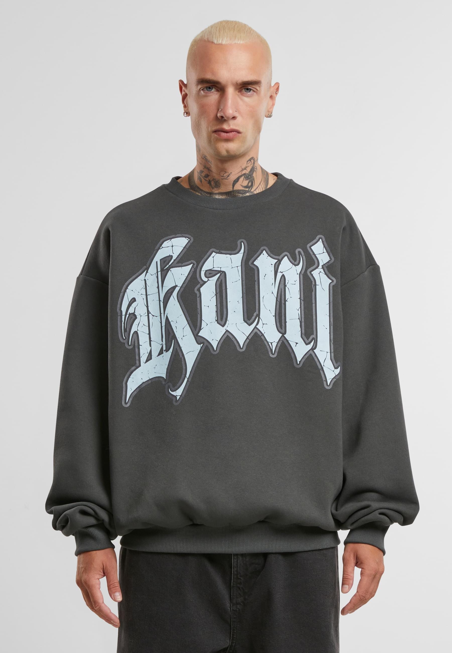 Karl Kani Rundhalspullover »Karl Kani KK Kani Inside Out Crew«, (1 tlg.)