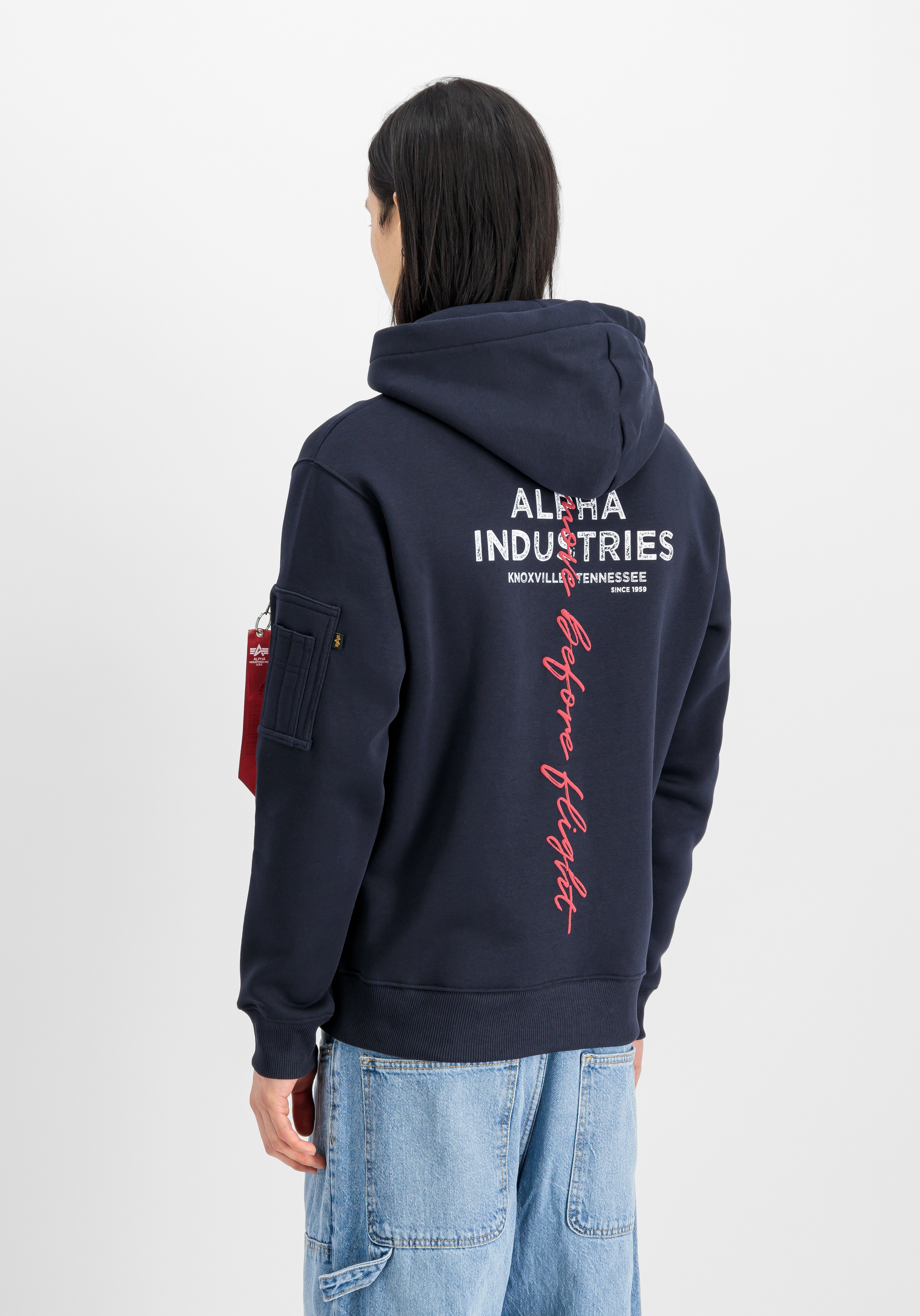 Alpha Industries Hoodie »Alpha Industries Men - Hoodies Signature BP Hoodie«