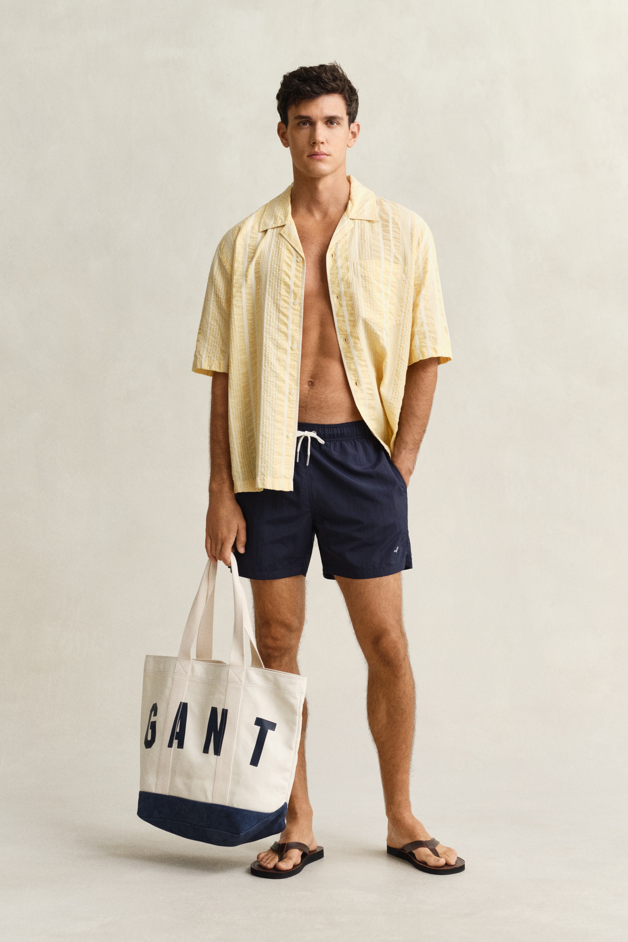 Thumbnail - Gant Badeshorts Regular fit mit elastischem Bund