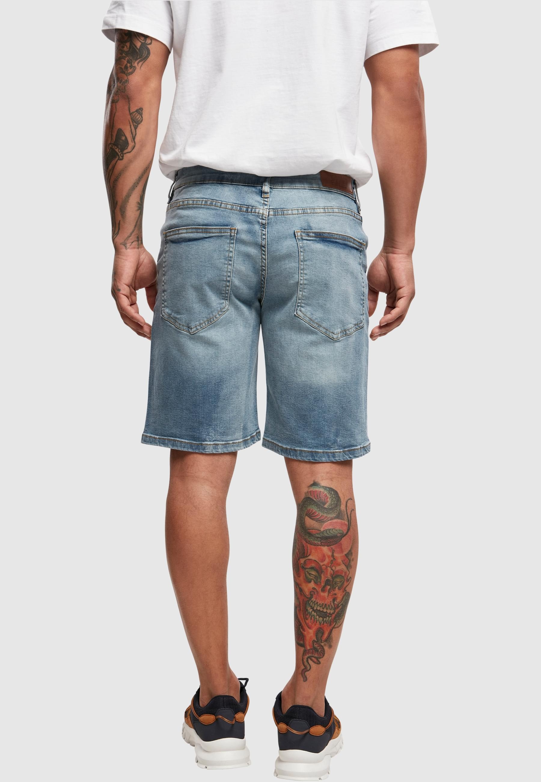 URBAN CLASSICS Stoffhose »Urban Classics Herren Relaxed Fit Jeans Shorts«, (1 tlg.)