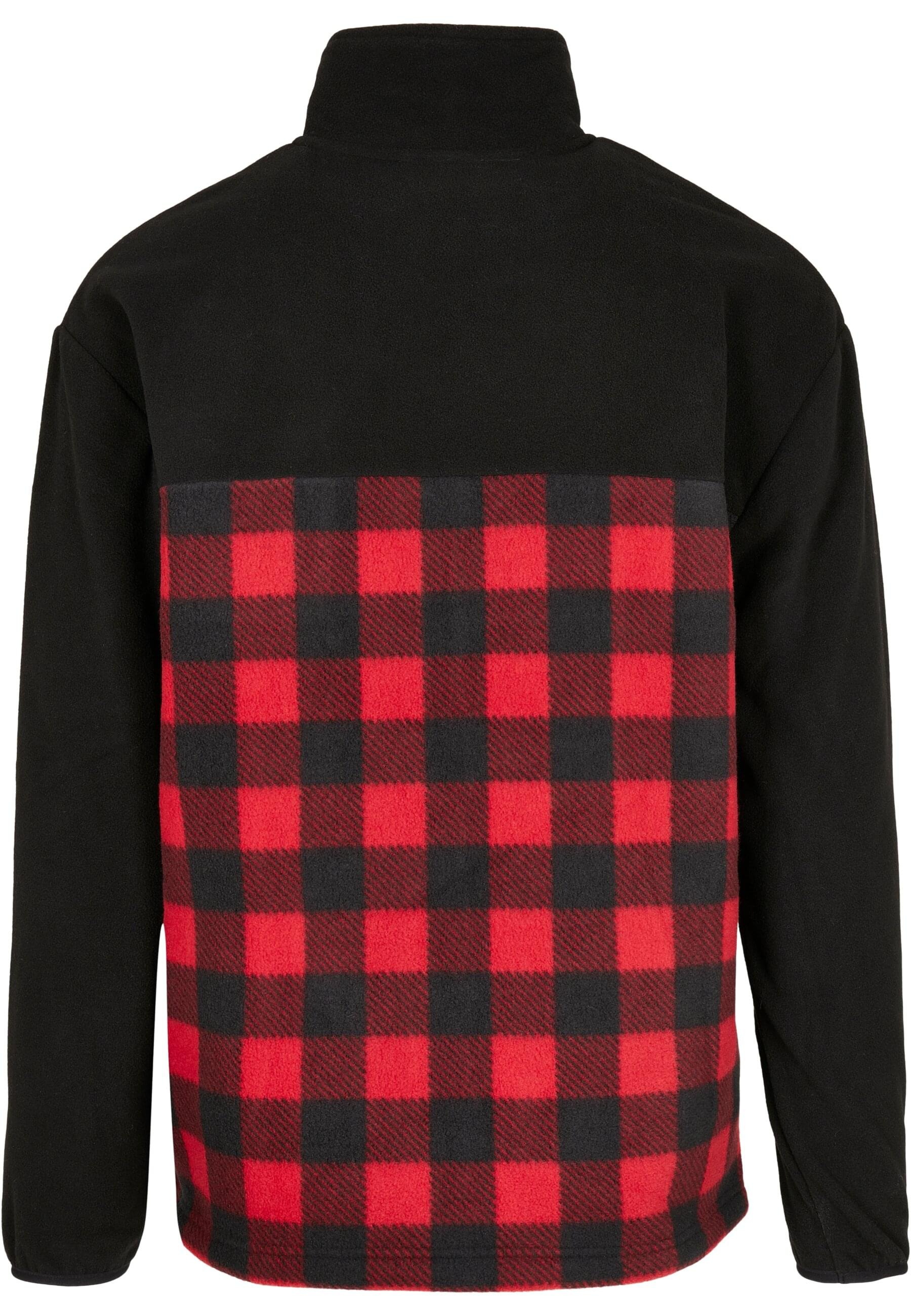 URBAN CLASSICS Winterjacke »Urban Classics Herren Patterned Polar Fleece Track Jacket«, (1 St.), mit Kapuze