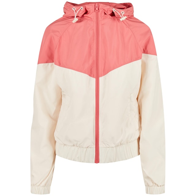 URBAN CLASSICS Sommerjacke »Urban Classics Damen Ladies Arrow Windbreaker«  bestellen | BAUR