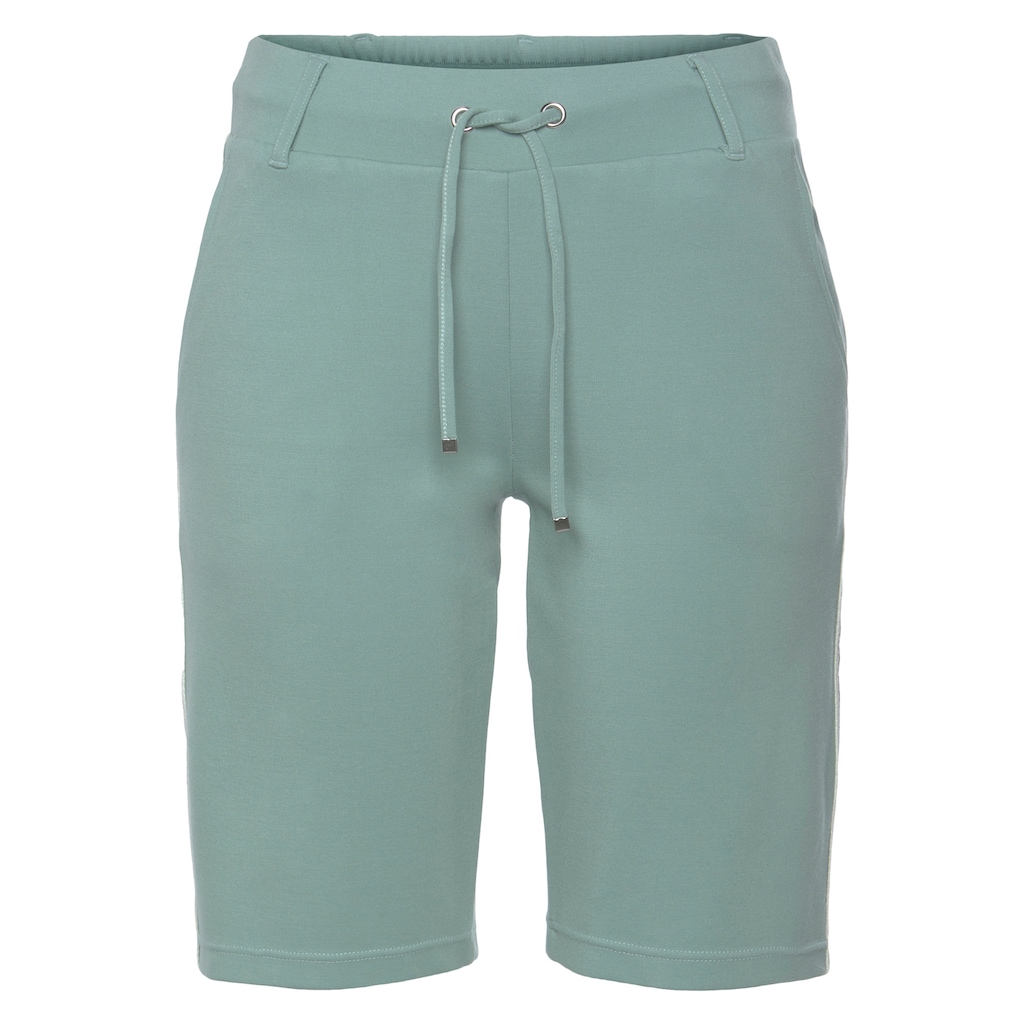 LASCANA Shorts, mit seitlichen Streifen, Loungewear