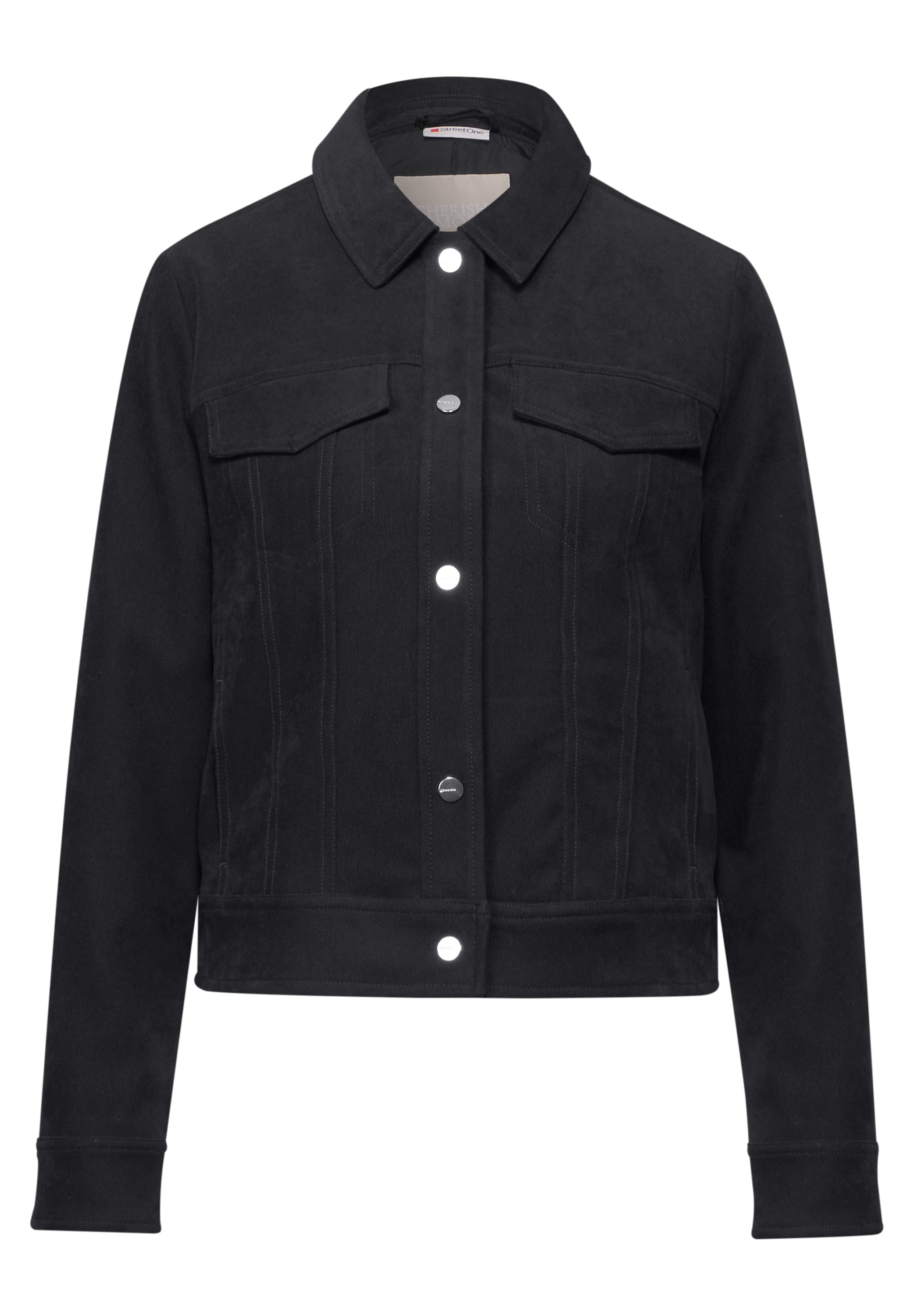 STREET ONE Kurzjacke, ohne Kapuze, mit Brusttaschen
