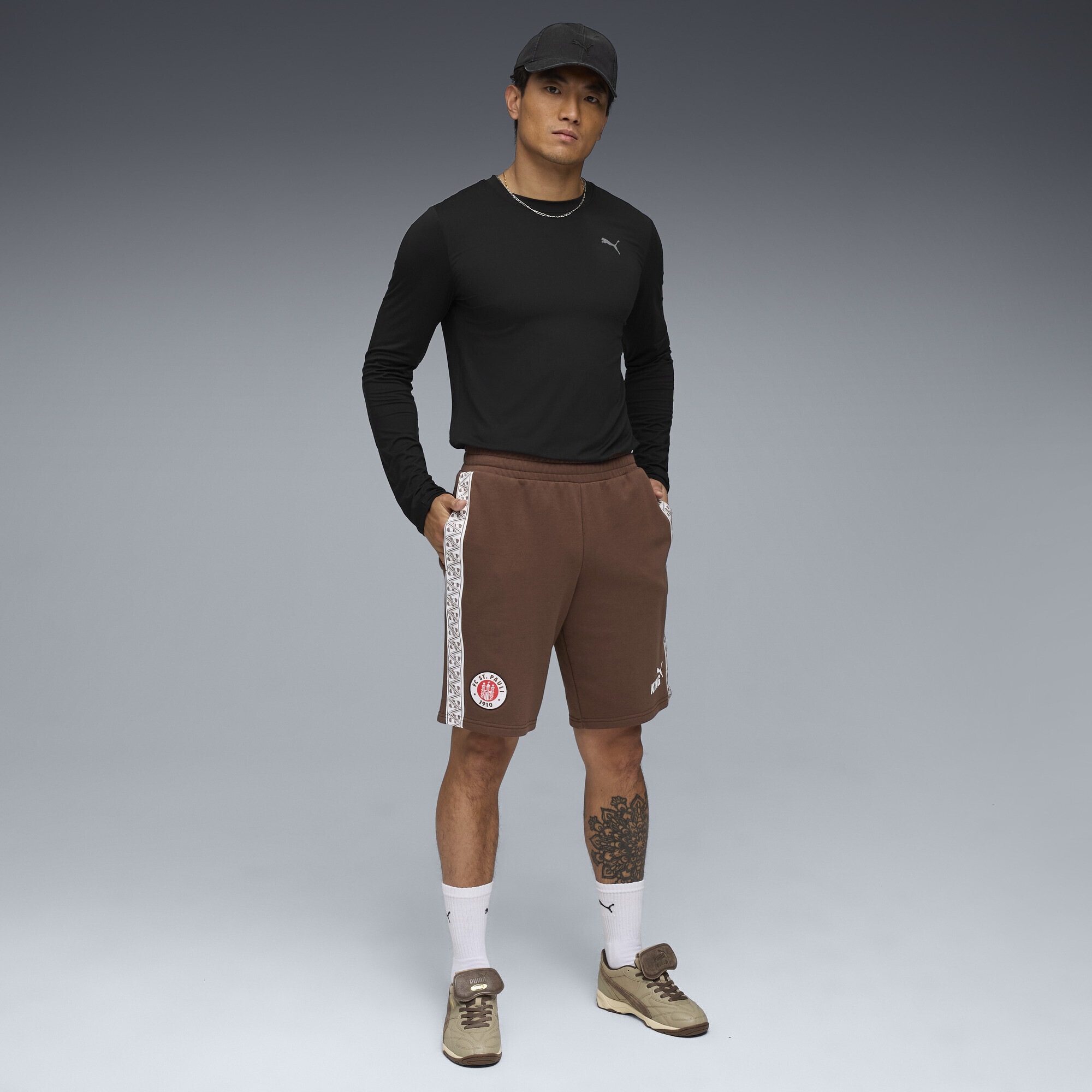PUMA Sporthose »FC St. Pauli KING Sweat-Shorts Herren«