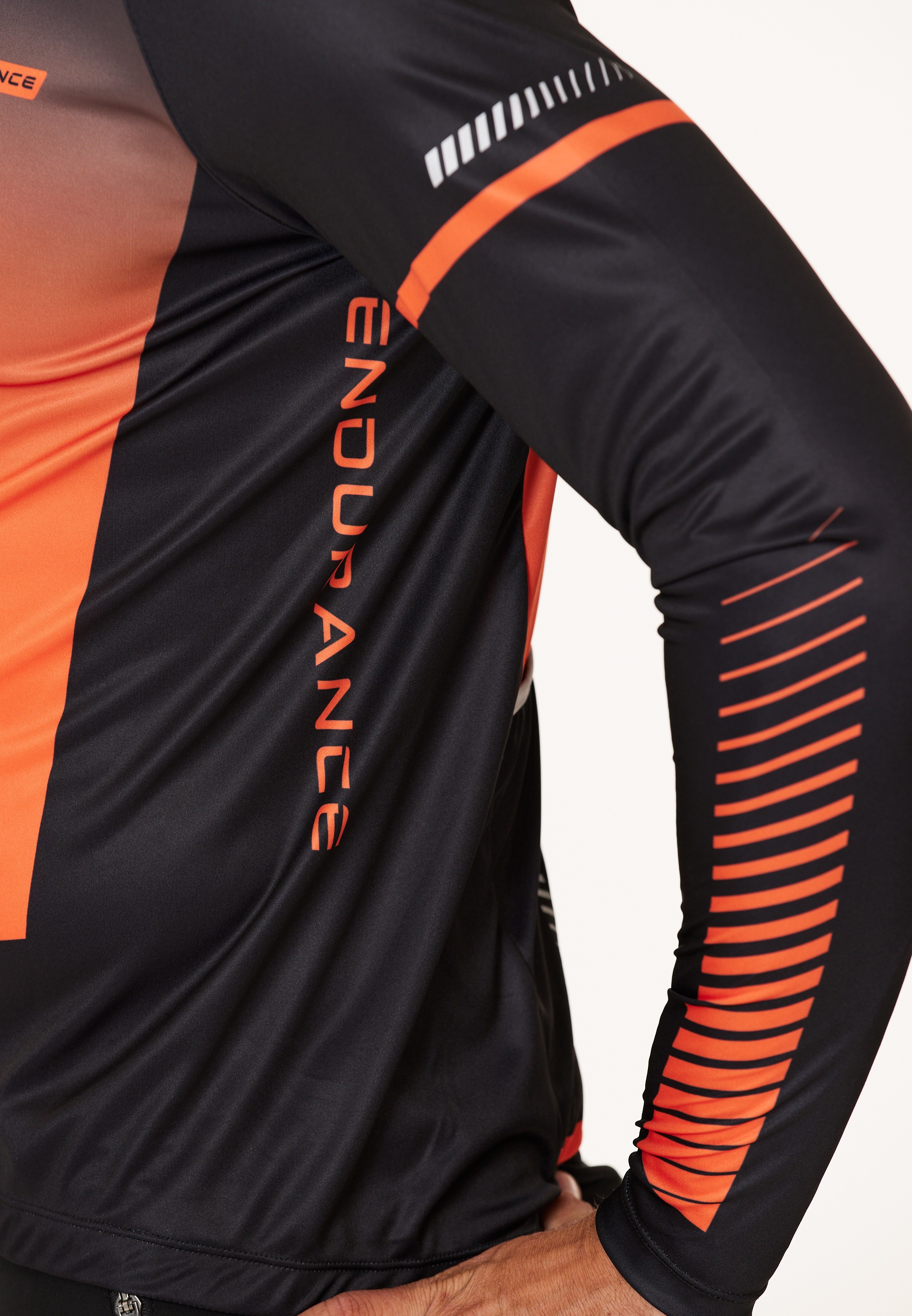 ENDURANCE Radtrikot »Jillard«, mit reflektierenden Elementen