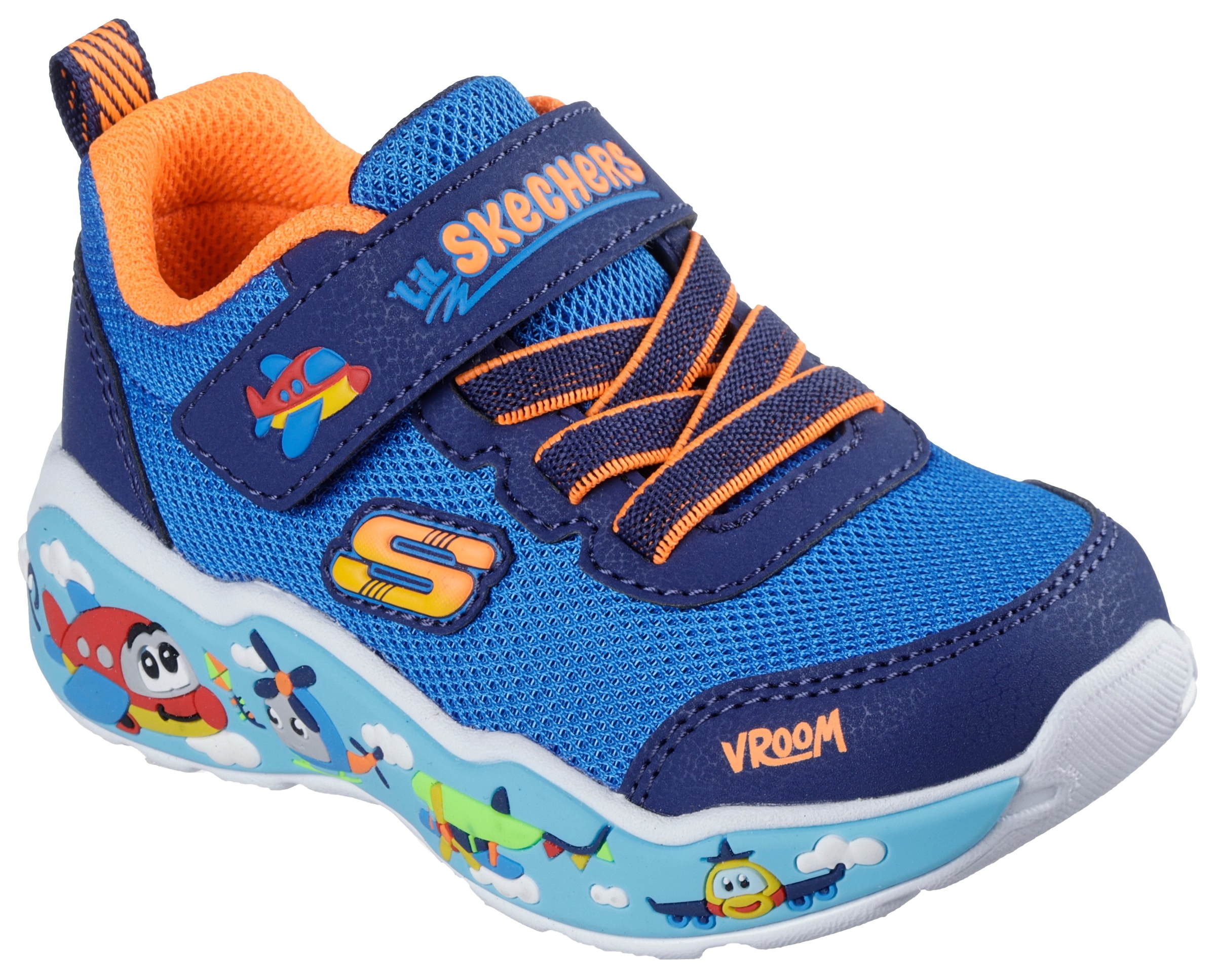 Skechers Lauflernschuh "PLAY SCENE" Freizeitschuh mit bedruckter Sohle, Größenschablone zum Download