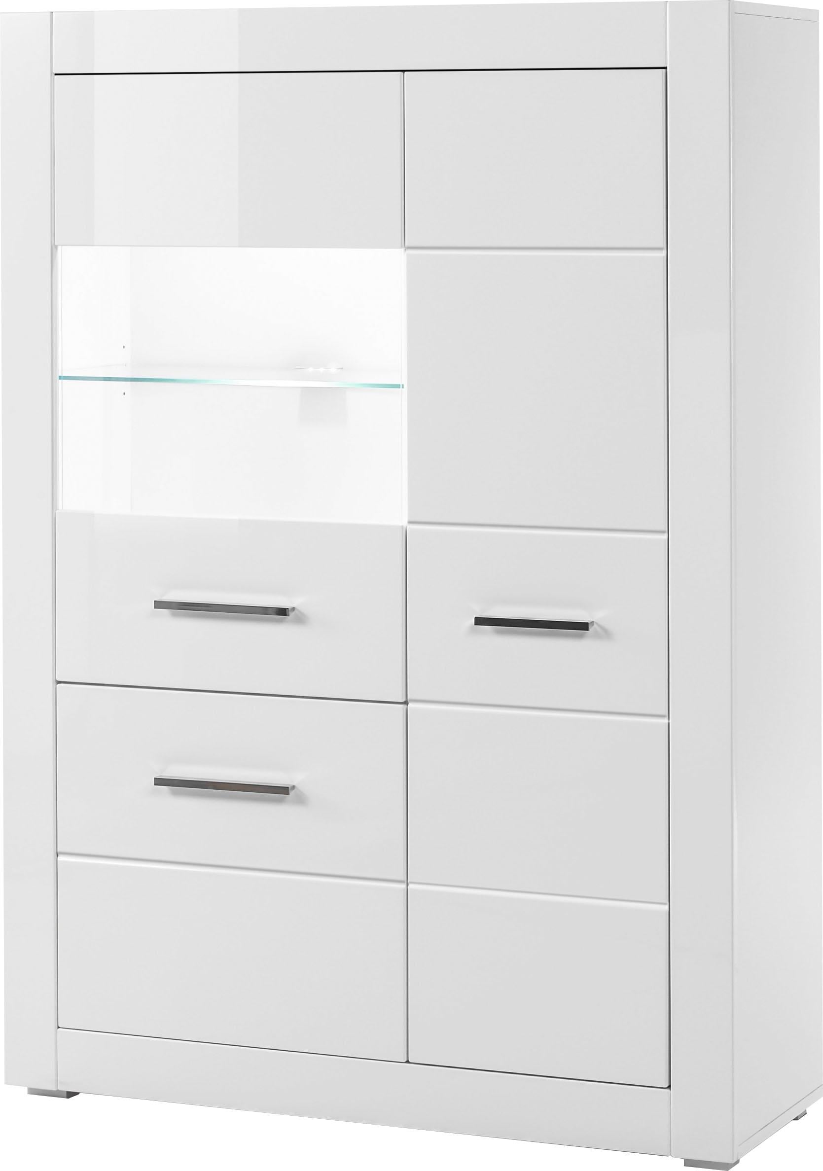 INOSIGN Vitrine »BIANCO«, Höhe cm | 142 BAUR