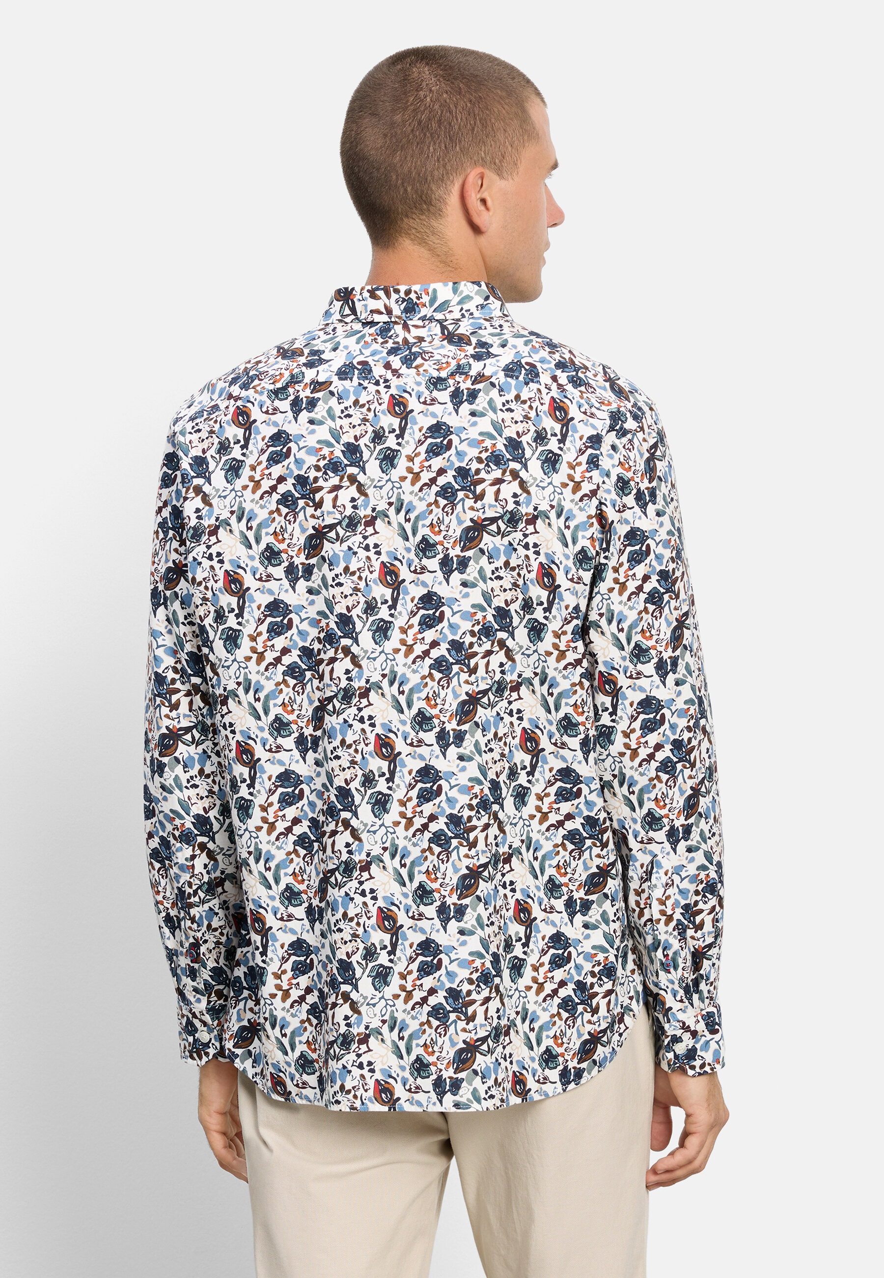 OLYMP Langarmhemd »OLYMP Casual, Regular Fit, Kent«