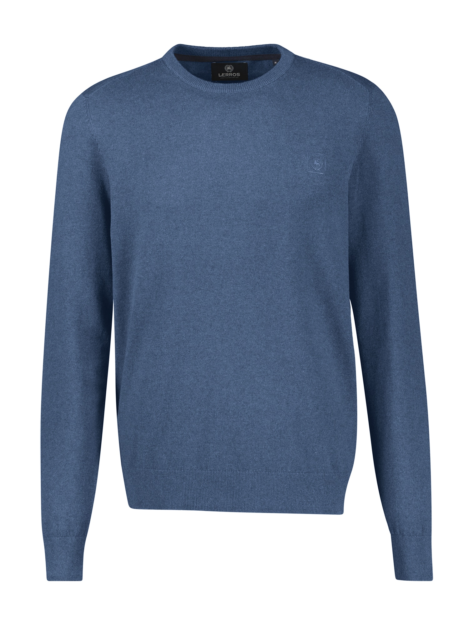 LERROS Strickpullover "Strickpullover aus reiner Baumwolle in großen Größen"