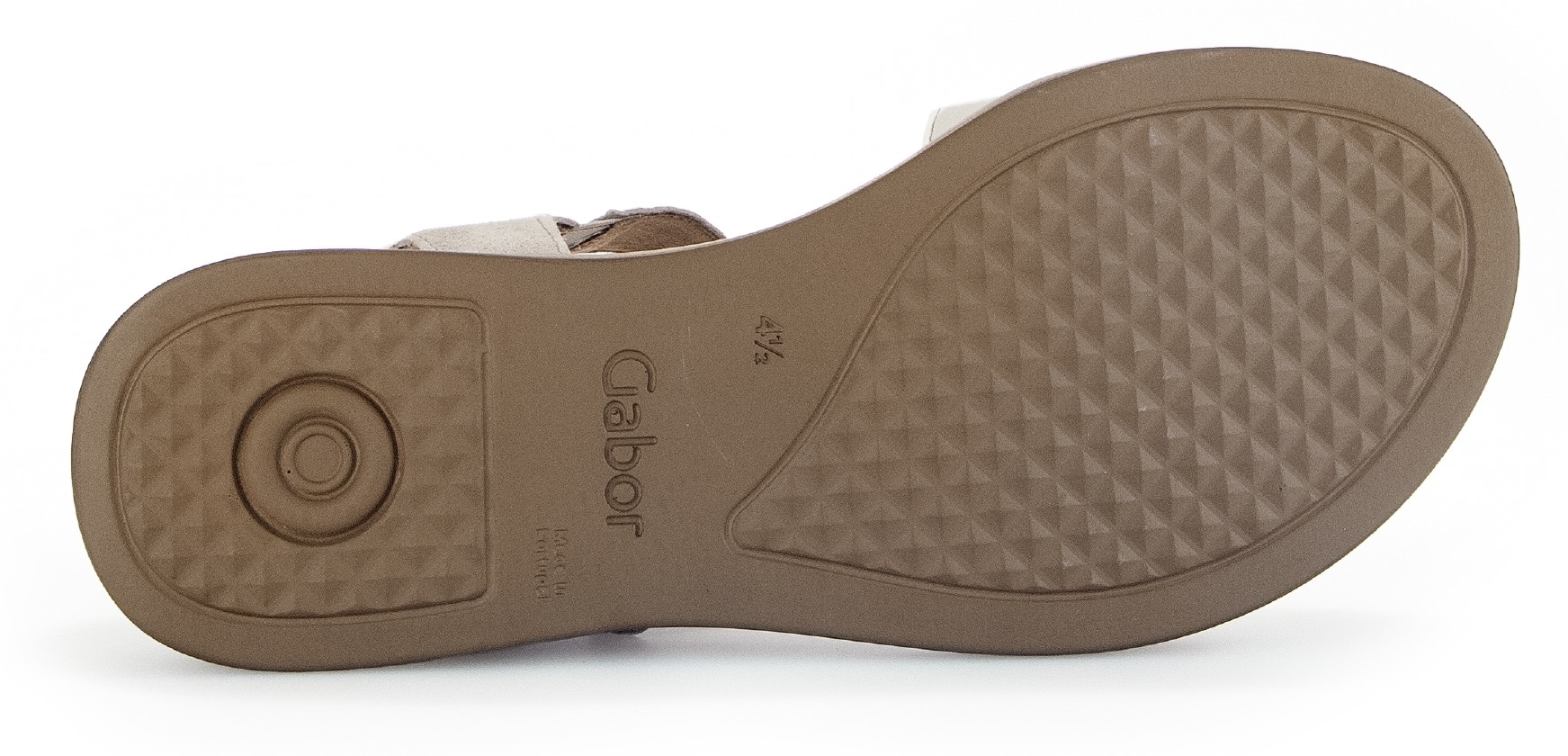 Gabor Sandalette »RHODOS«, Sommerschuh, Sandale, Keilabsatz, in Komfort-Schuhweite G (=weit)