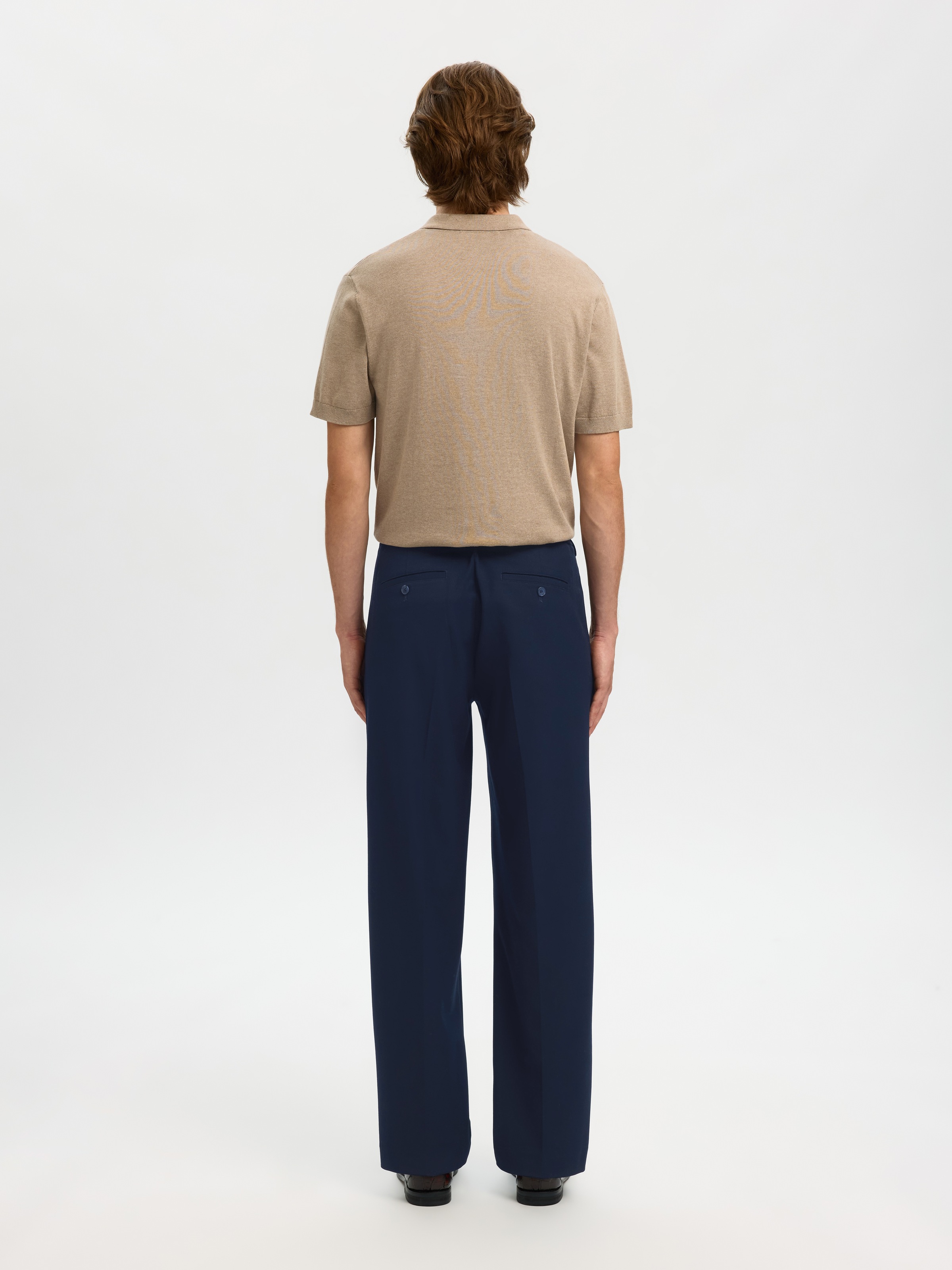 SELECTED Chinohose »SLH220-LOOSE FINN FLEX PANTS NOOS«