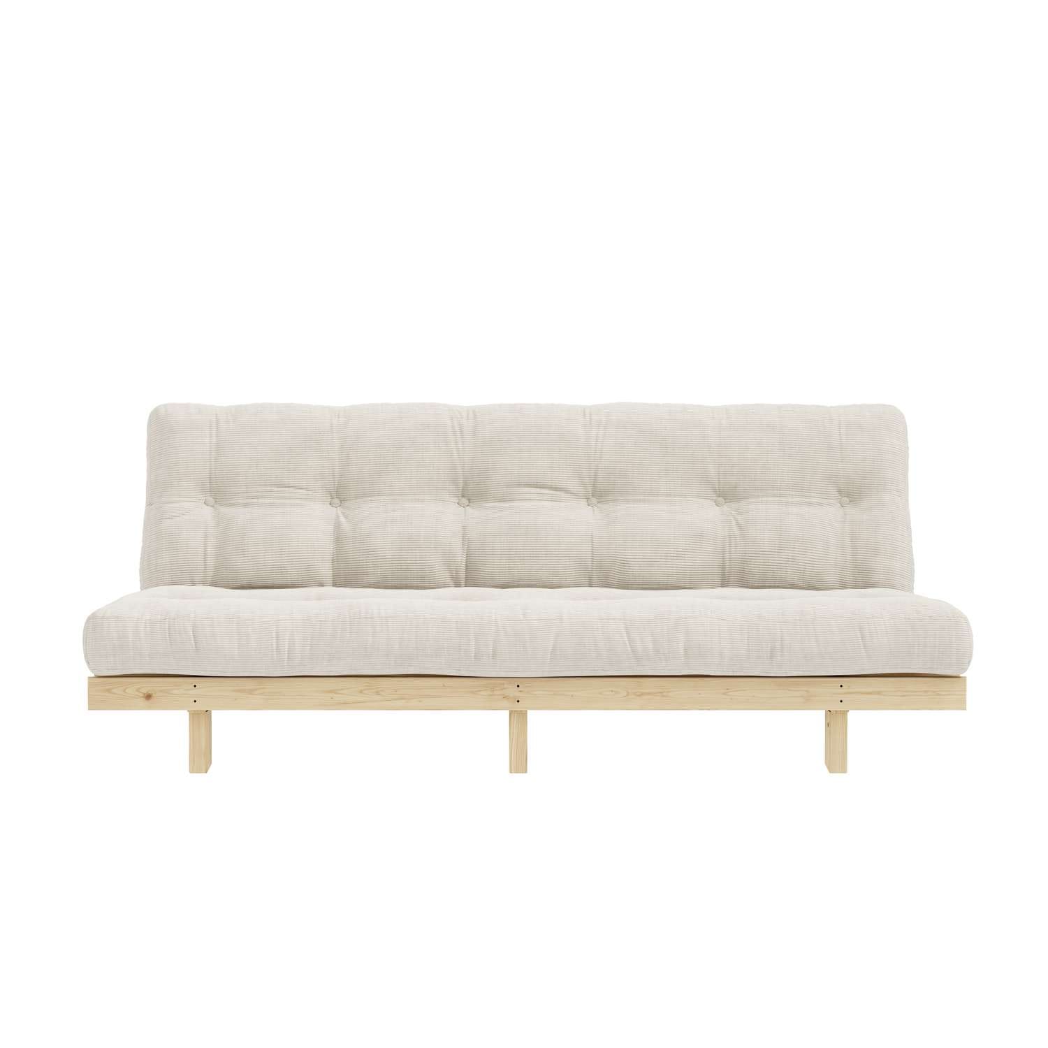 Karup Design Schlafsofa "Lean 200 Schlafsofa, Gästebett, Sofa mit Futonmatratze" Inkl. Futonmatratze, Liegefläche 130x200 cm, FSC zertifizierte Kiefer