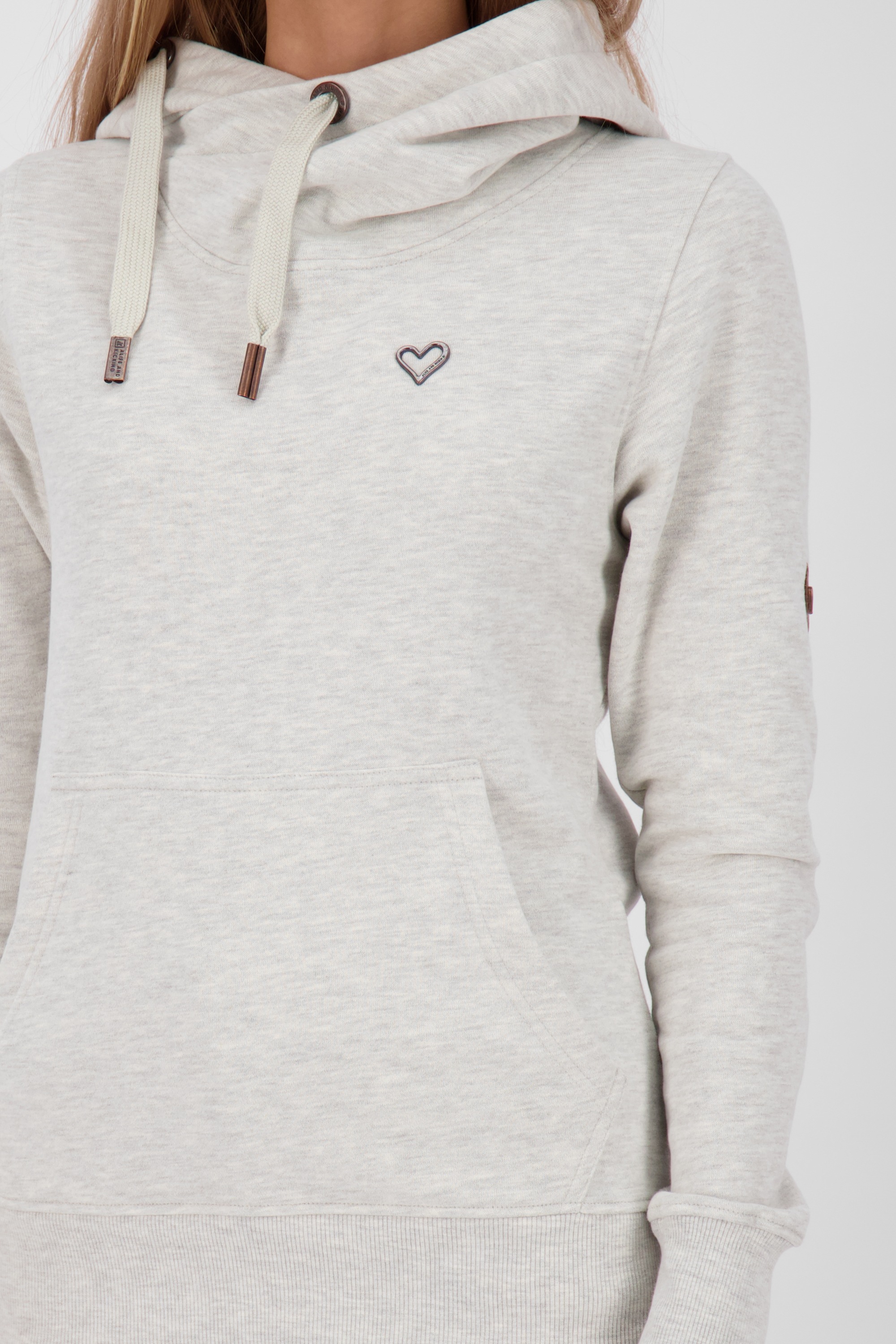 Alife & Kickin Kapuzensweatshirt »Damen SarahAK A«, Hoodie Kapuzenpullover, Sweatshirt mit Kapuze und Kängurutasche
