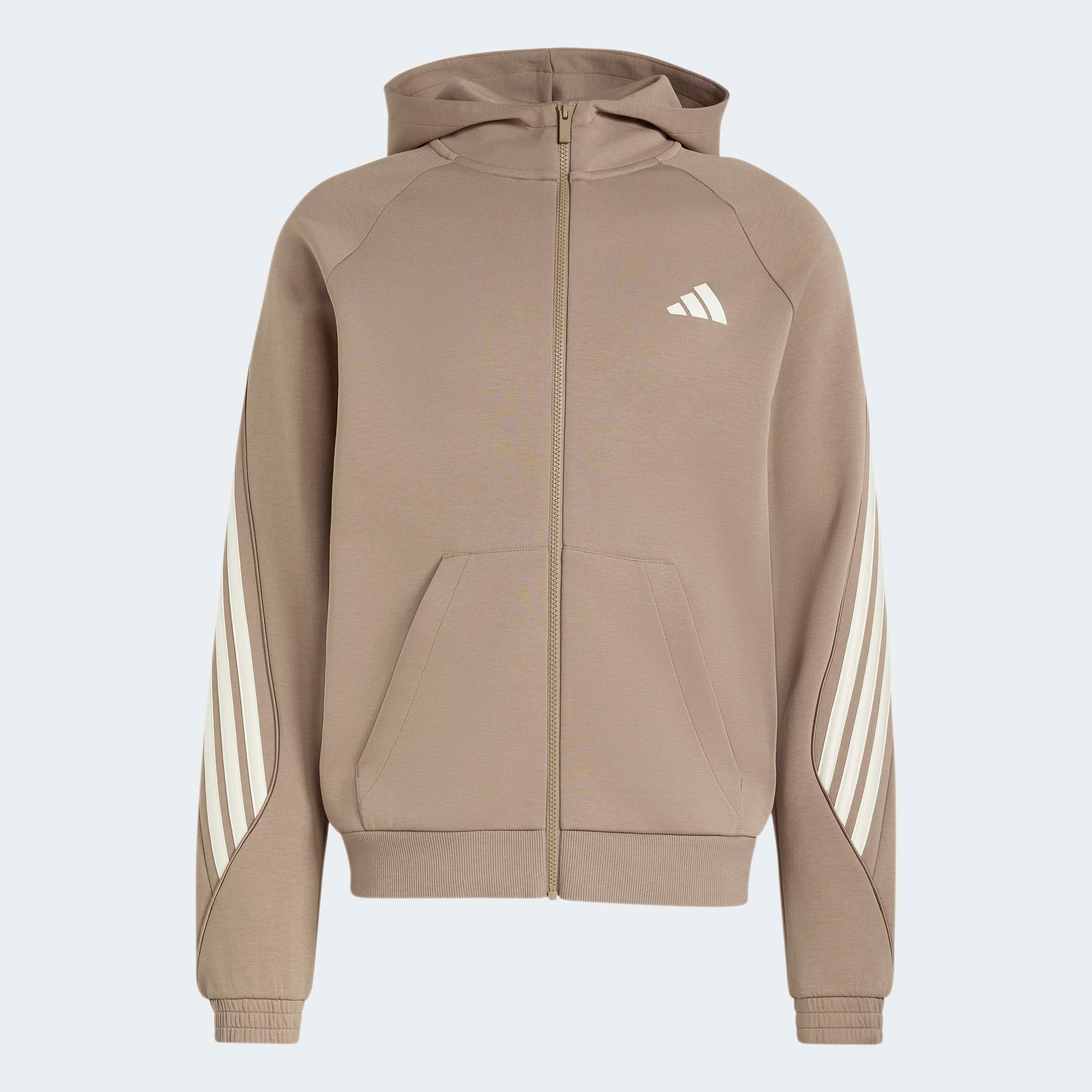 adidas Sportswear Kapuzensweatshirt »STADIUM 3-STRIPES FULL-ZIP HOODIE«
